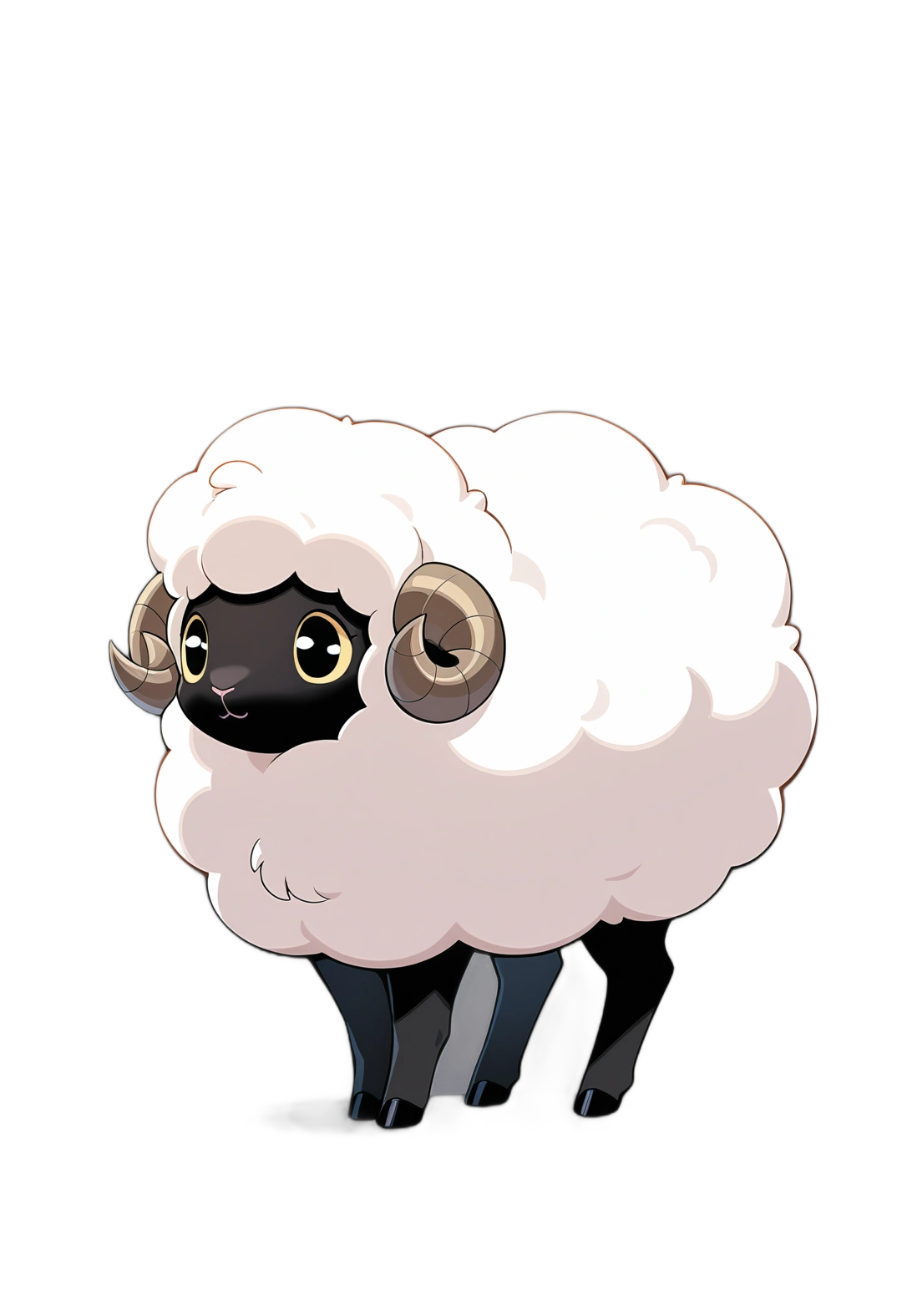 anime-animal-sheep-fluffy-horns