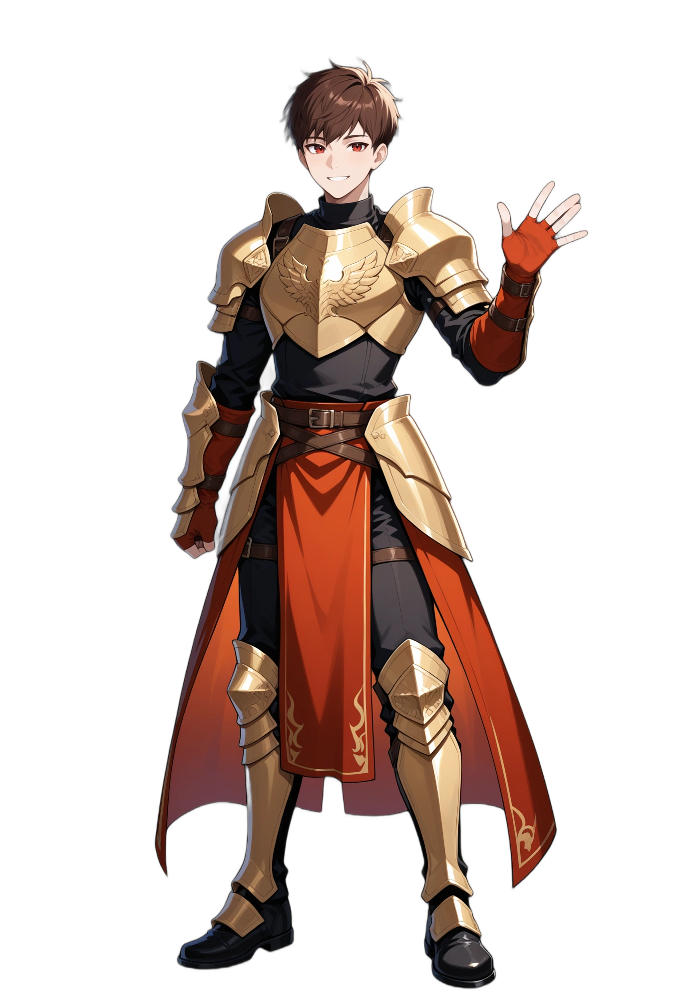 anime-belt-redeyes-shorthair-man