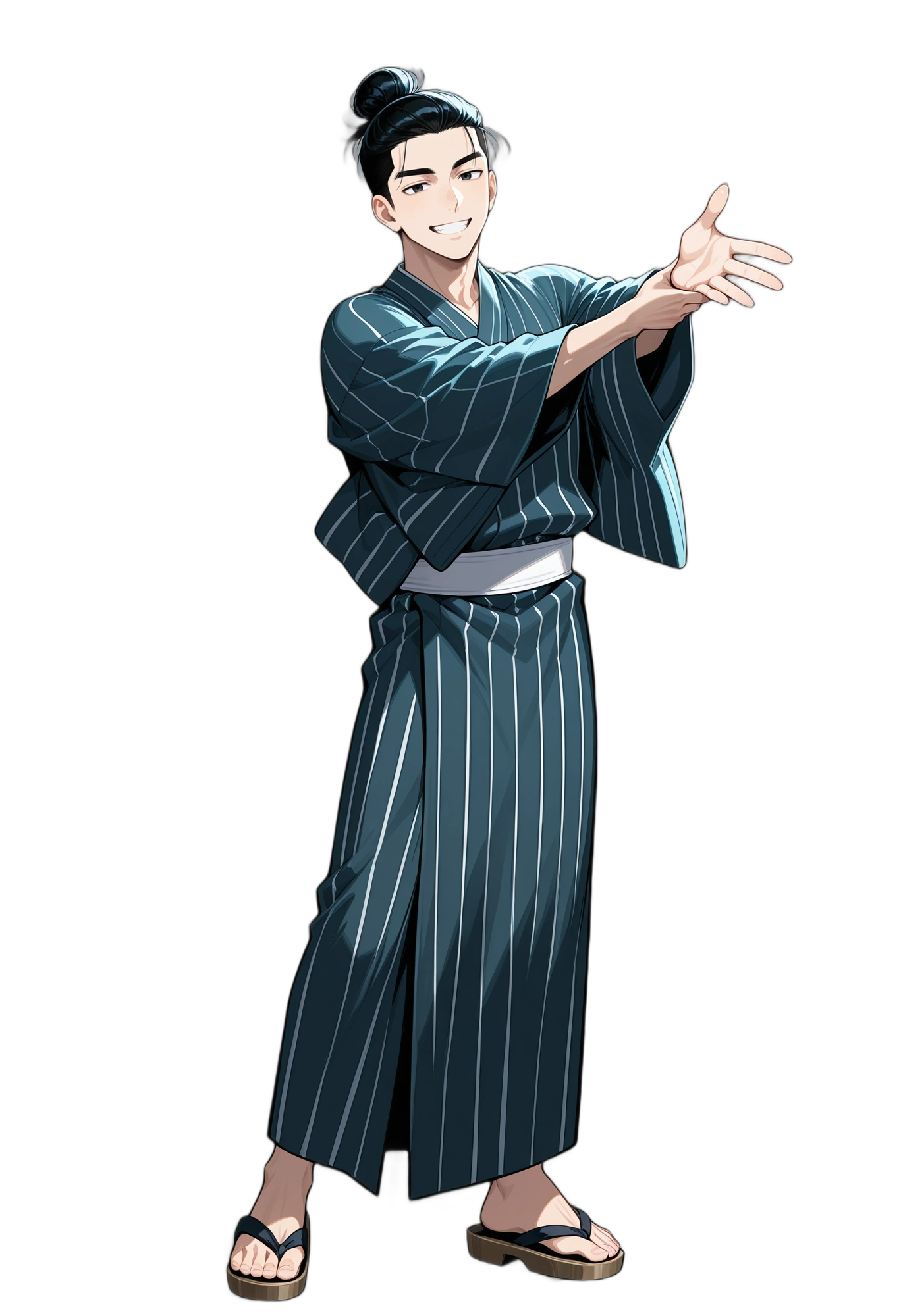 anime-blackeyes-smile-blackhair-man