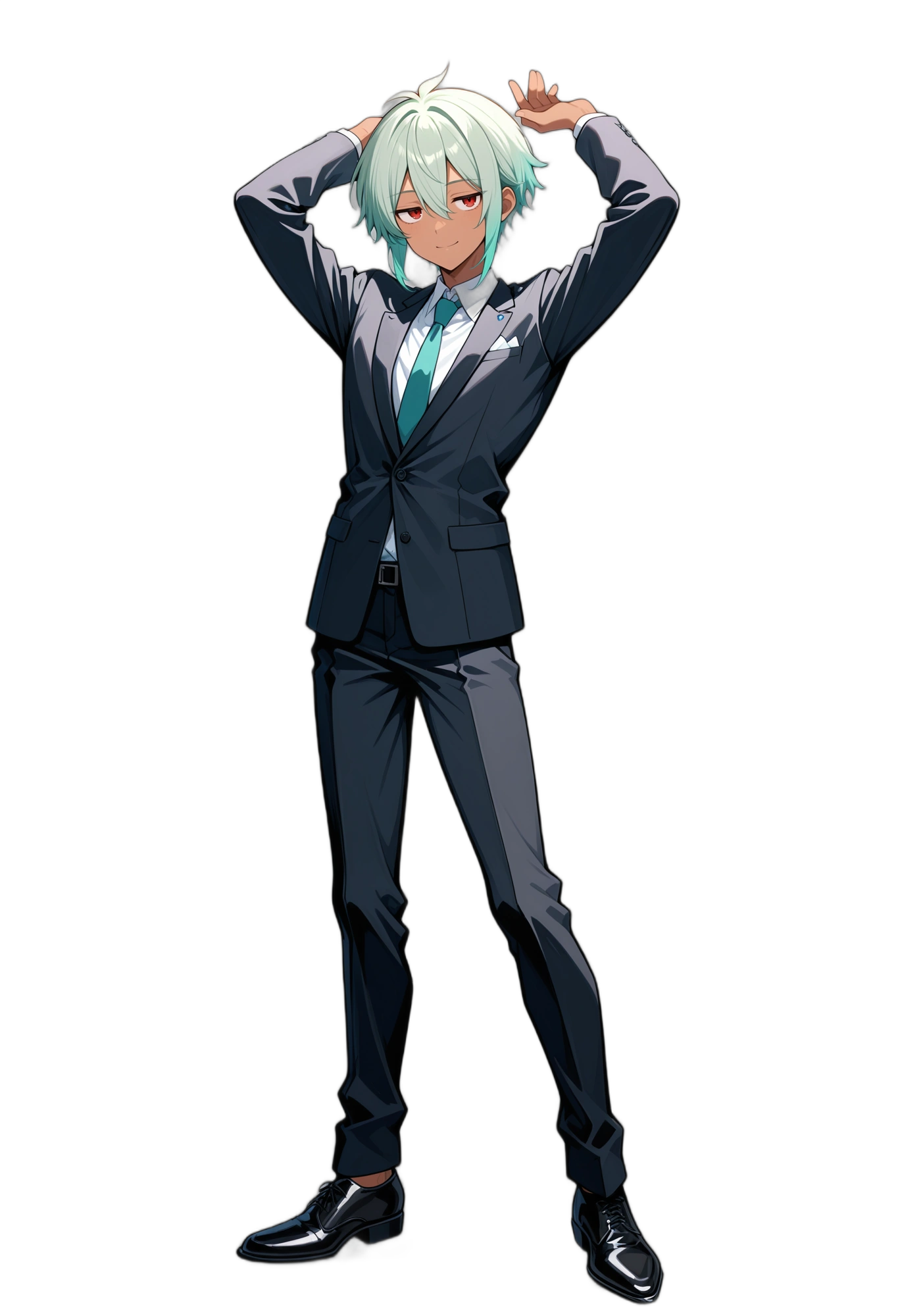 anime-blackfootwear-necktie-redeyes-man