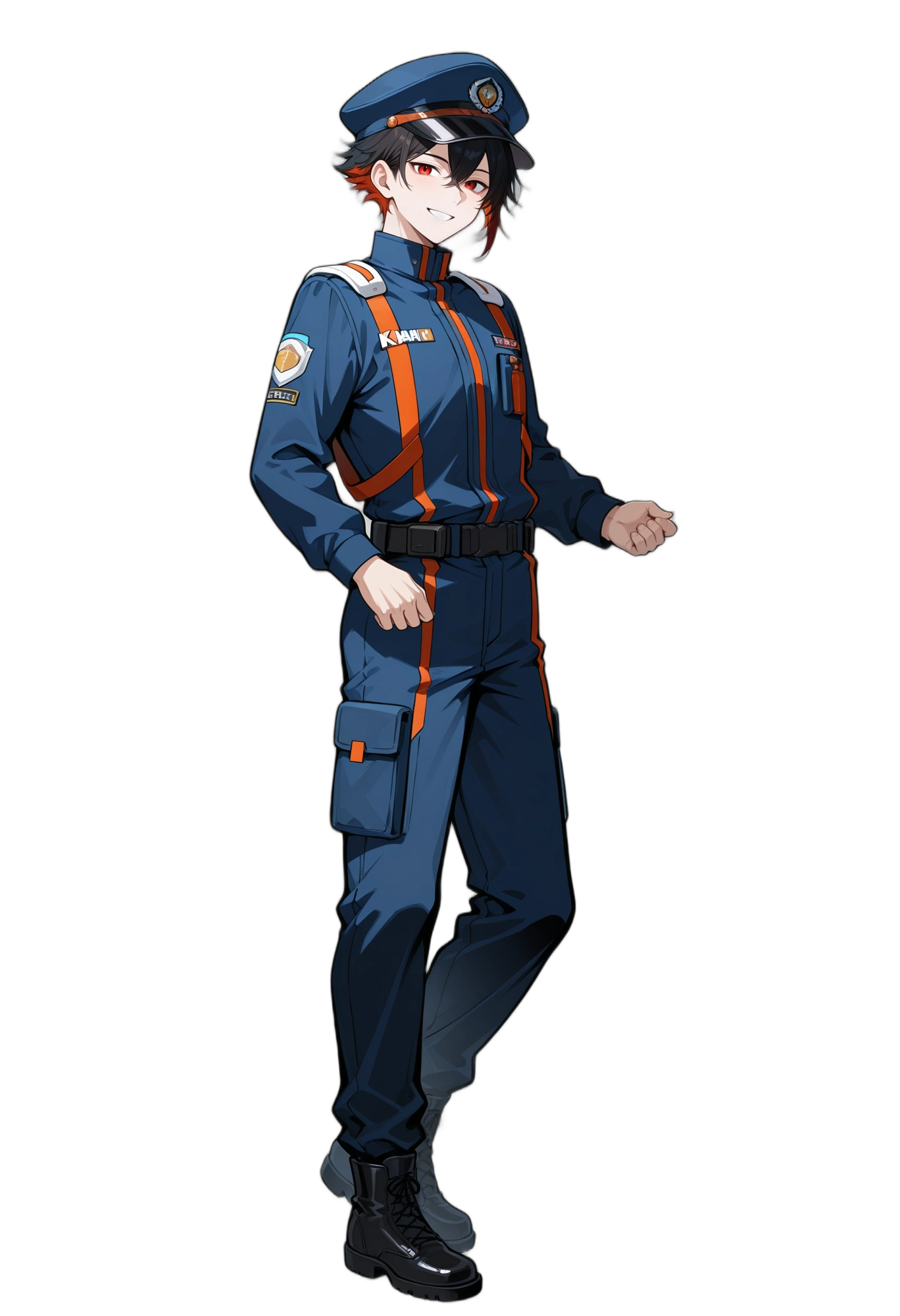 anime-blackfootwear-longsleeves-belt-man