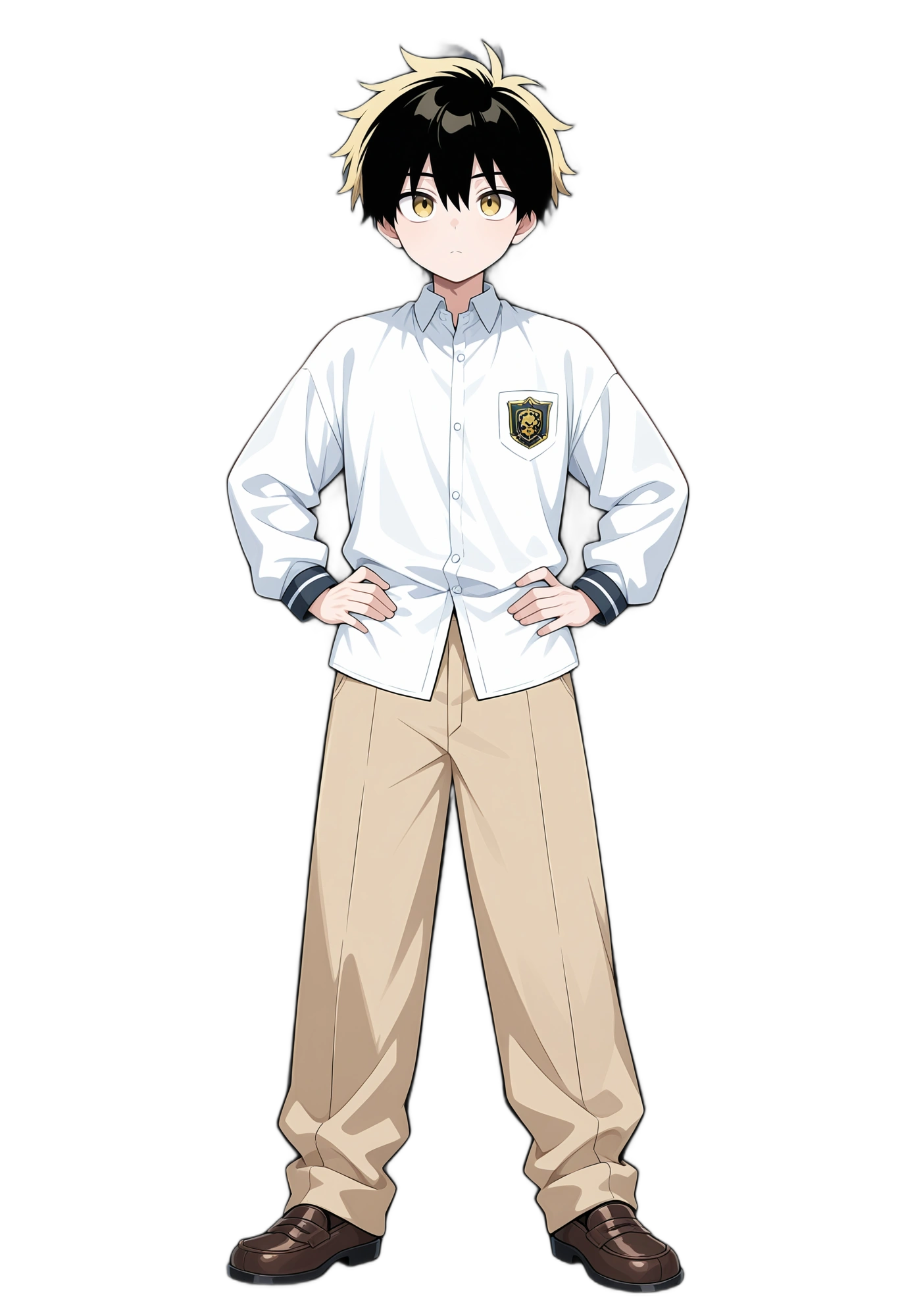 anime-blackhair-whiteshirt-shorthair-man