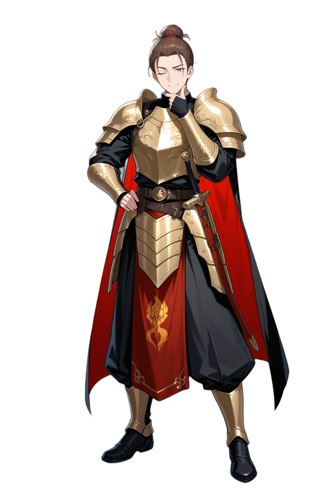 anime-blackpants-armor-boots-man