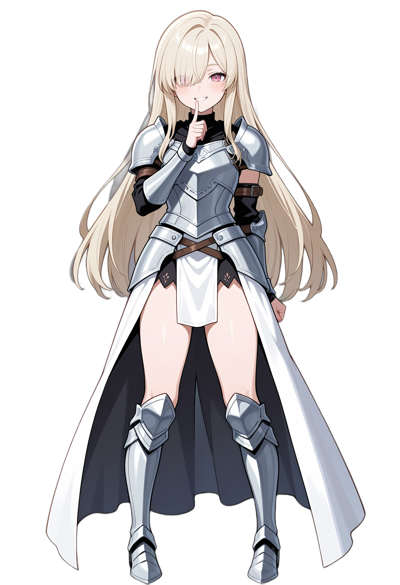 anime-blondehair-hairoveroneeye-verylonghair-woman