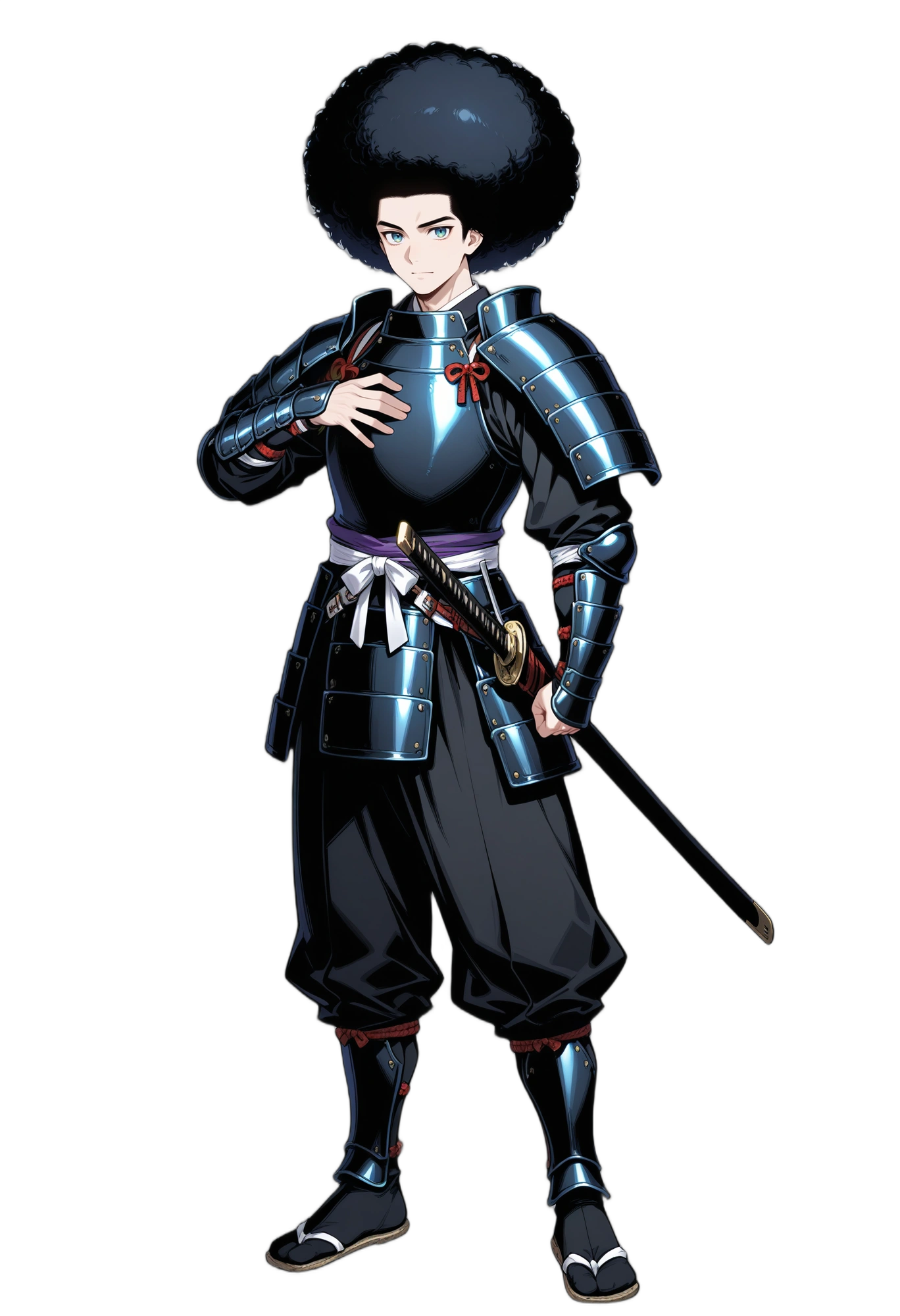 anime-blueeyes-katana-armor-man