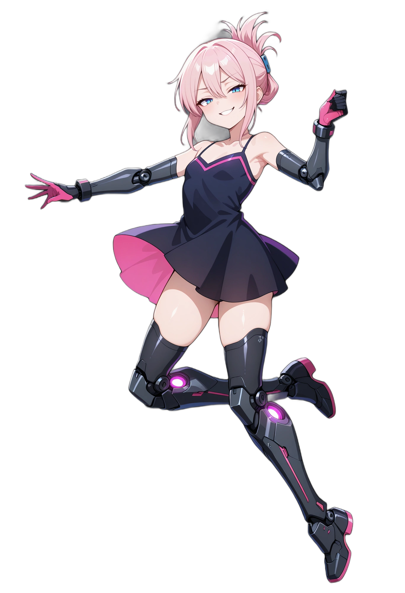 anime-blueeyes-thighhighs-pinkhair-woman