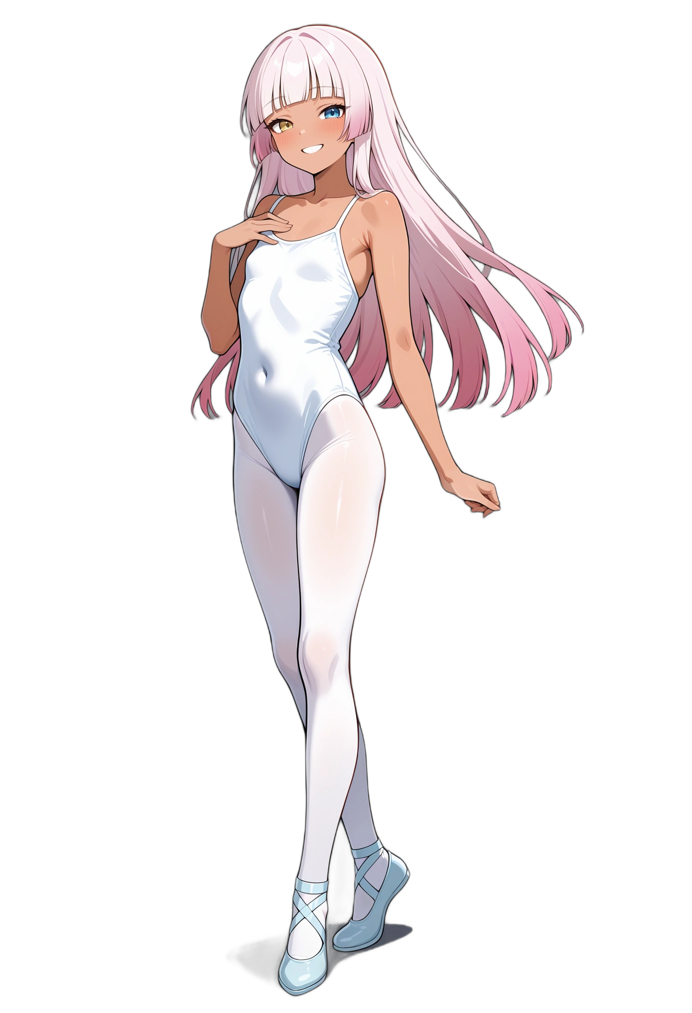 anime-bluntbangs-multicoloredhair-blueeyes-woman