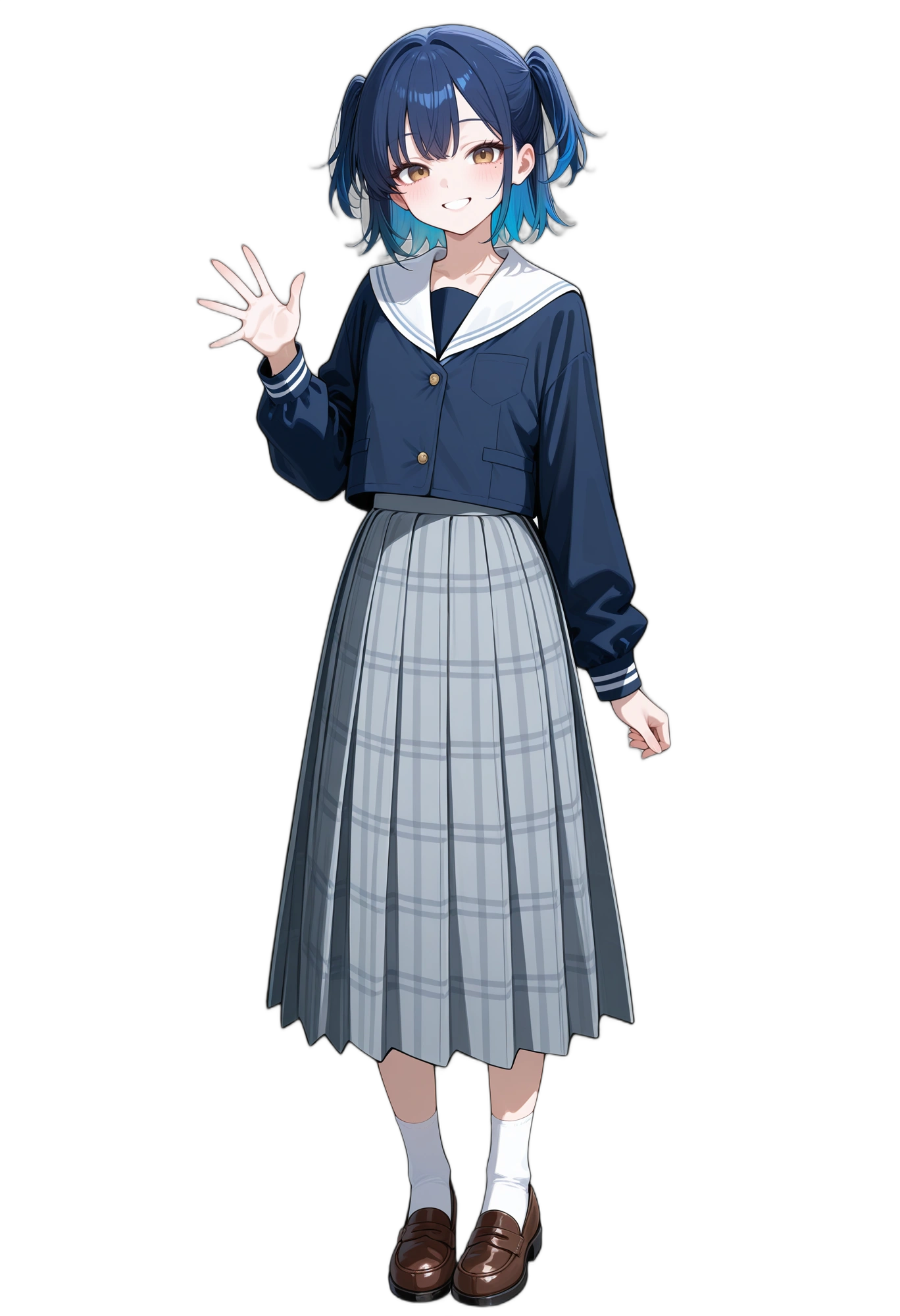 anime-browneyes-longsleeves-multicoloredhair-woman