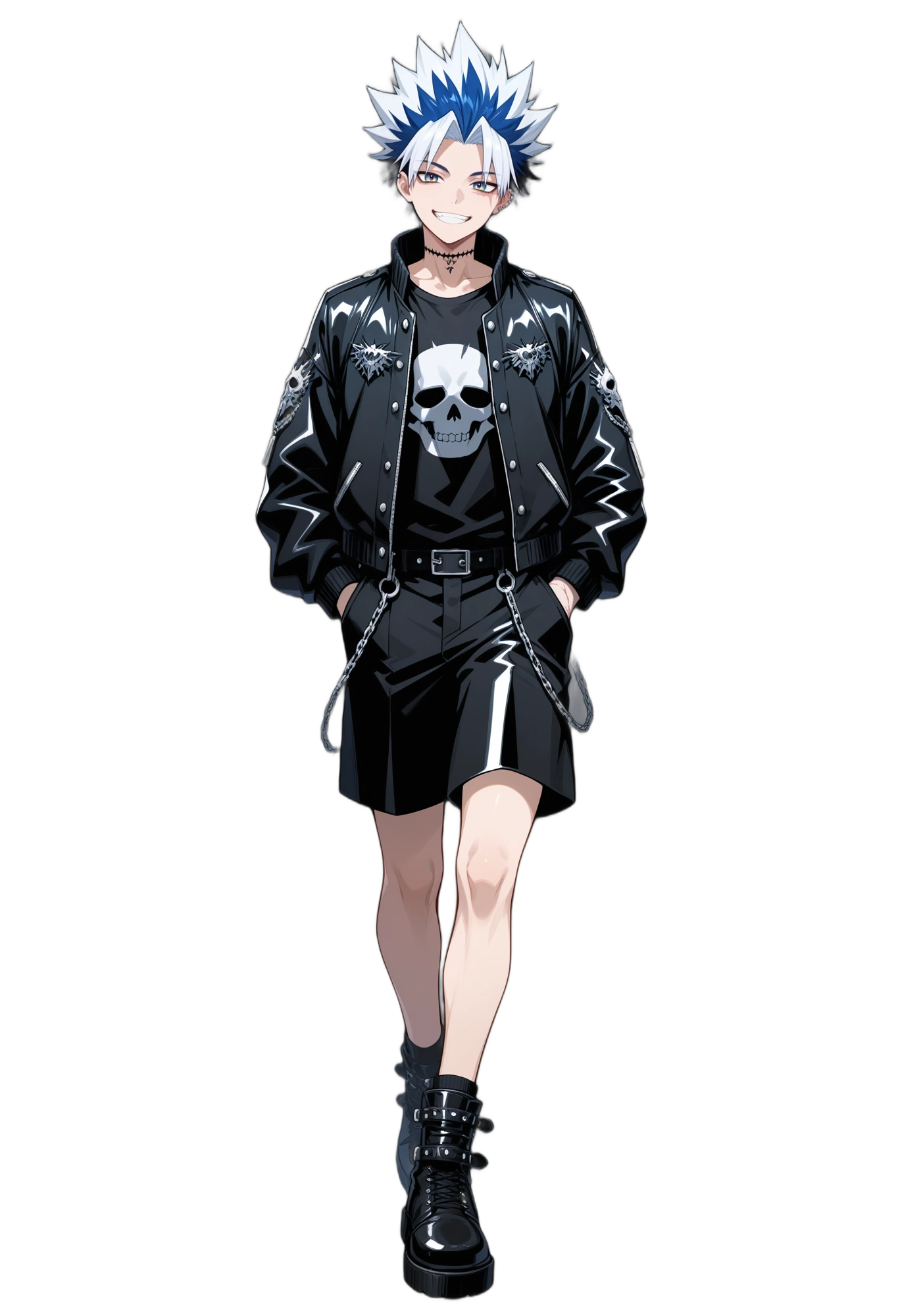 anime-choker-handsinpockets-spikedhair-man