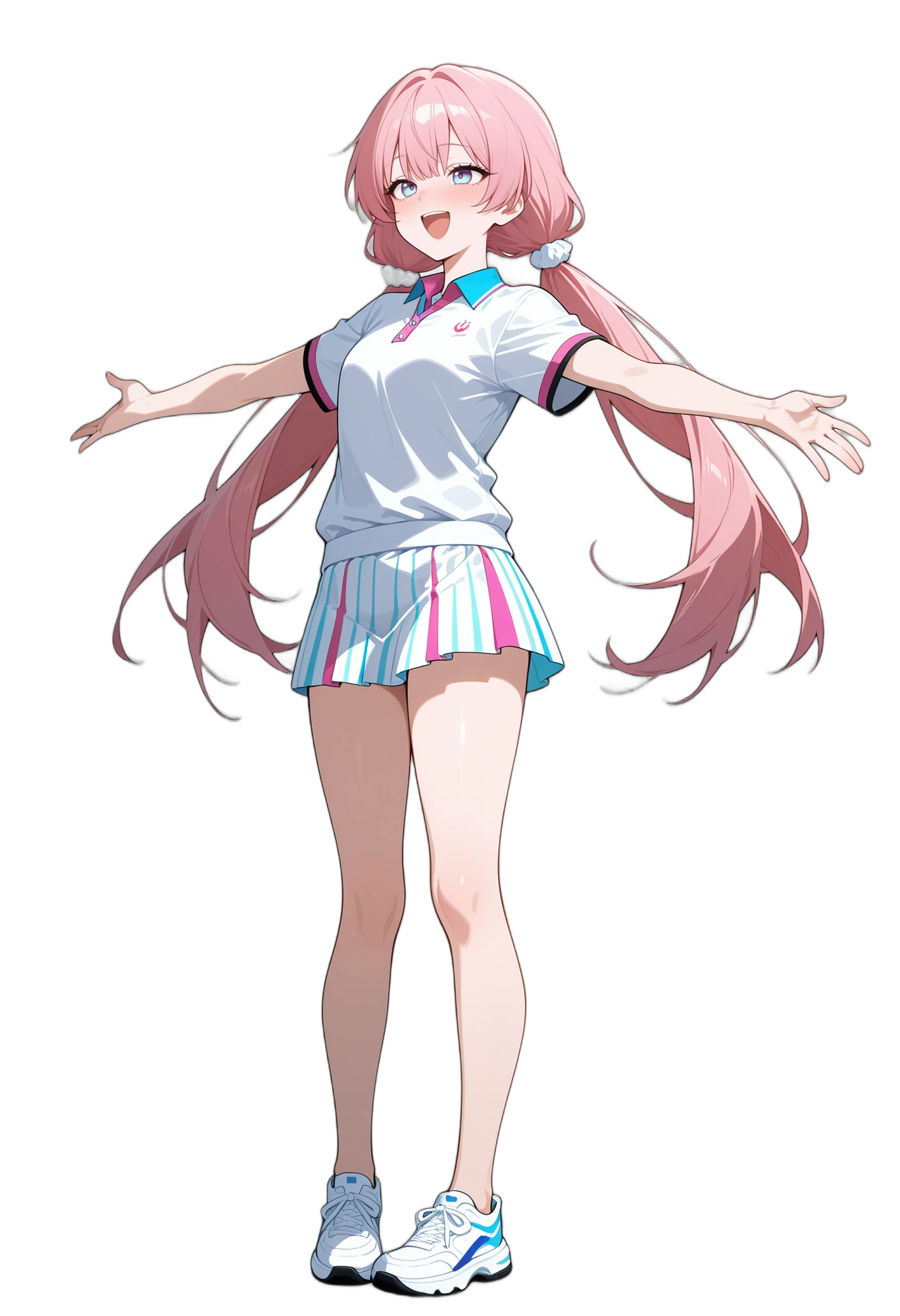 anime-:d-shortsleeves-blueeyes-woman