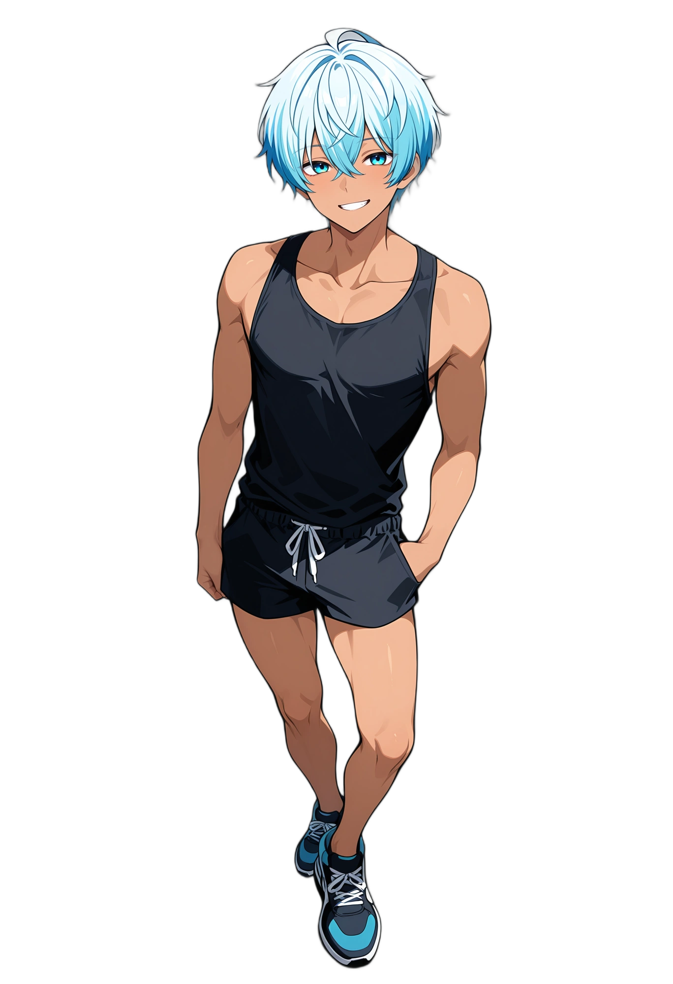 anime-dark-skinnedmale-blueeyes-handinpocket-man