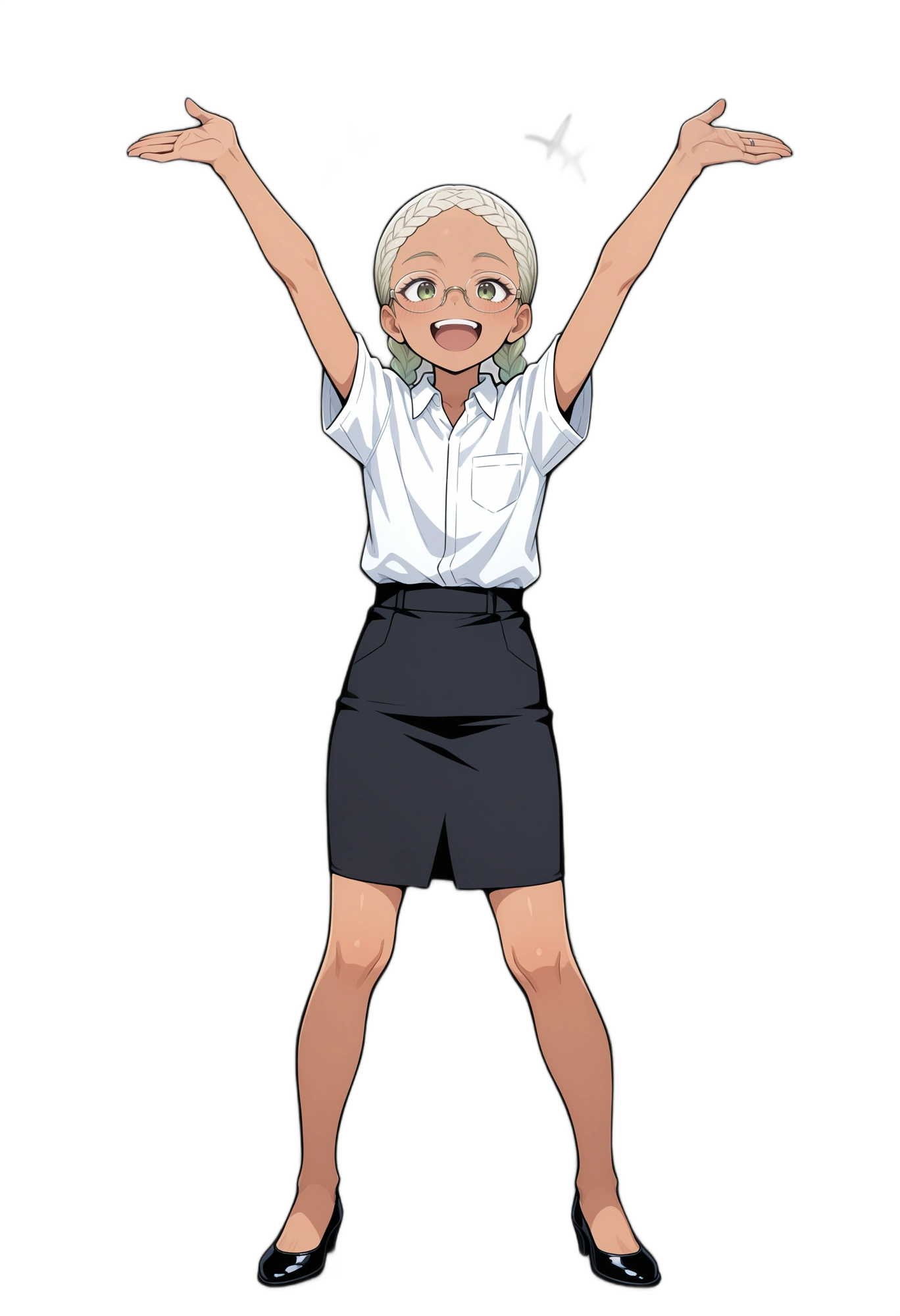 anime-darkskin-greyhair-dark-skinnedfemale-woman