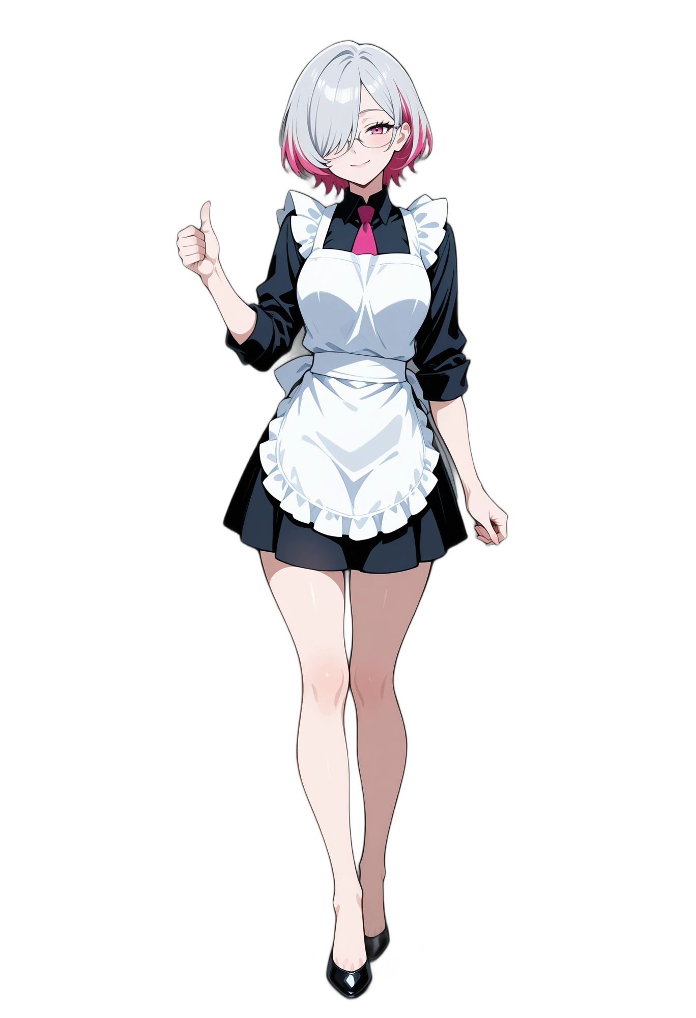 anime-dress-apron-pinkeyes-woman