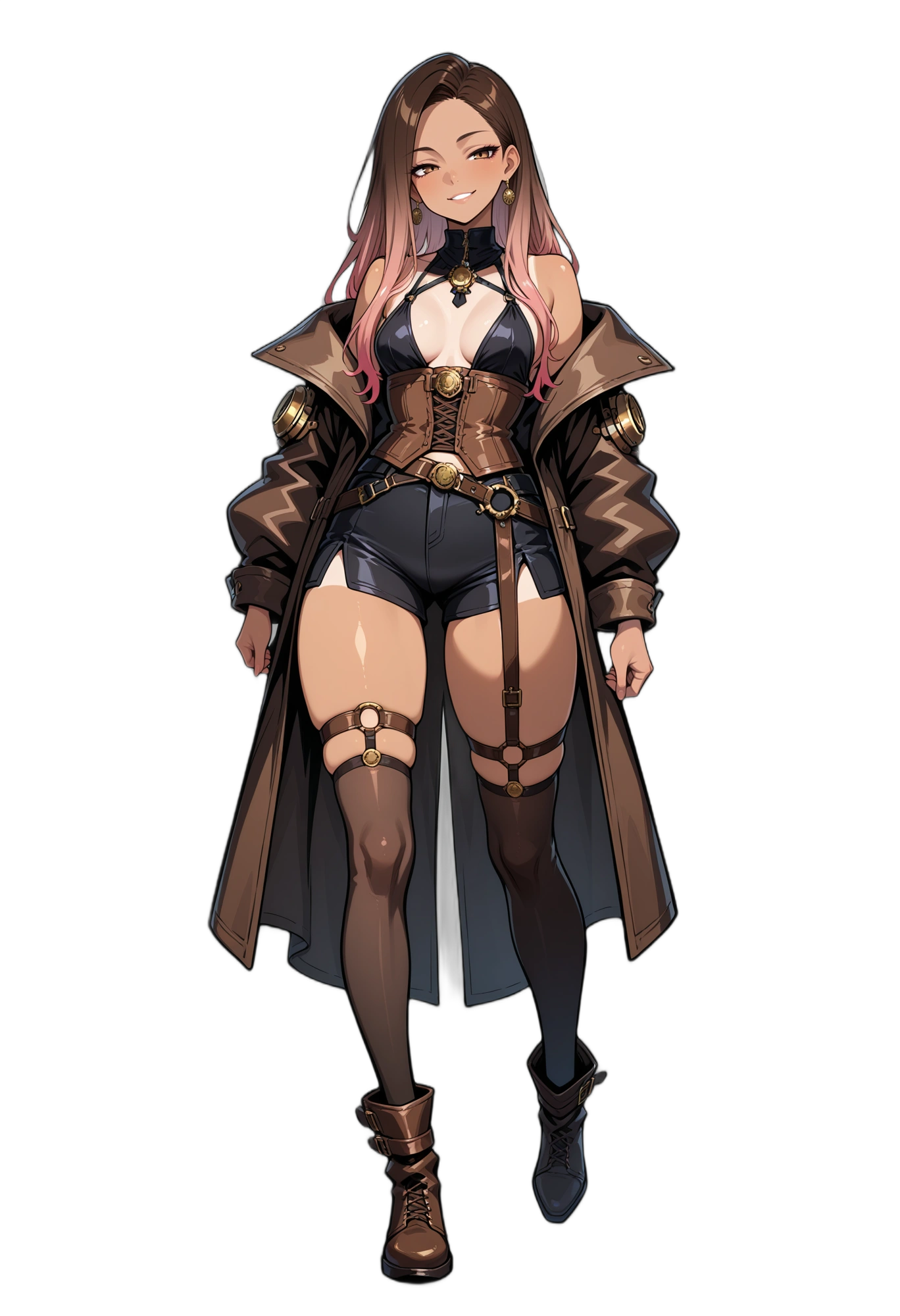 anime-earrings-pinkhair-opencoat-woman