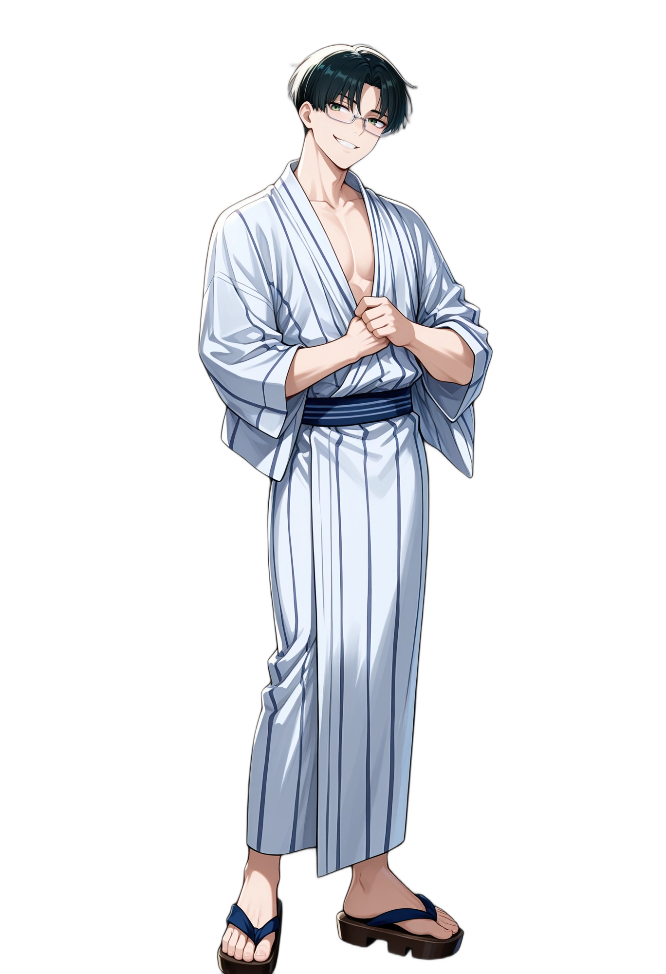 anime-glasses-japaneseclothes-blackhair-man