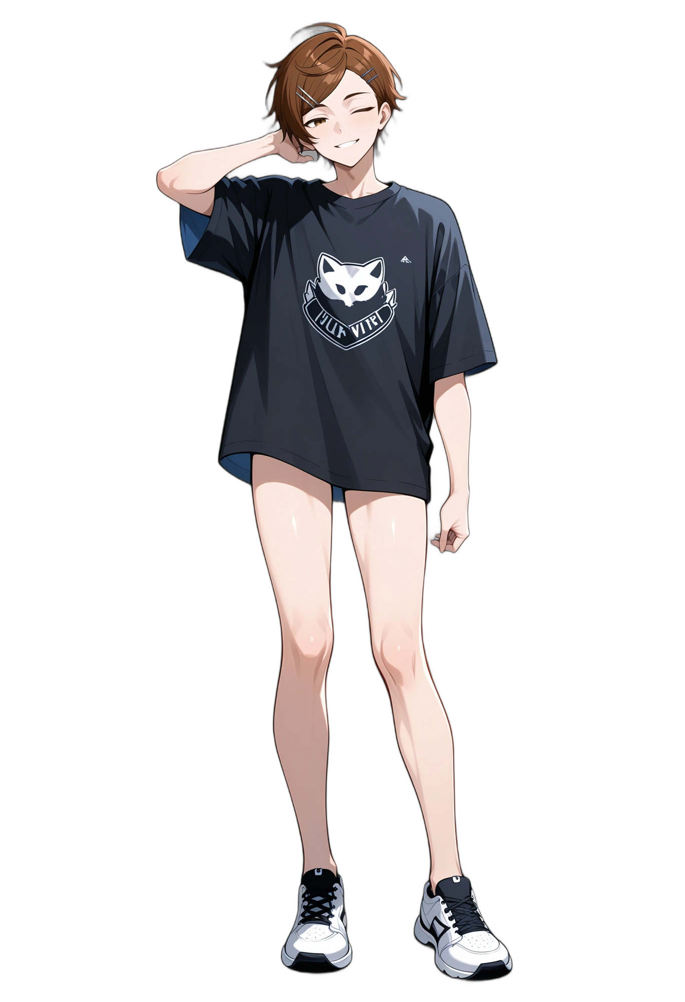 anime-hairornament-hairclip-shorthair-woman
