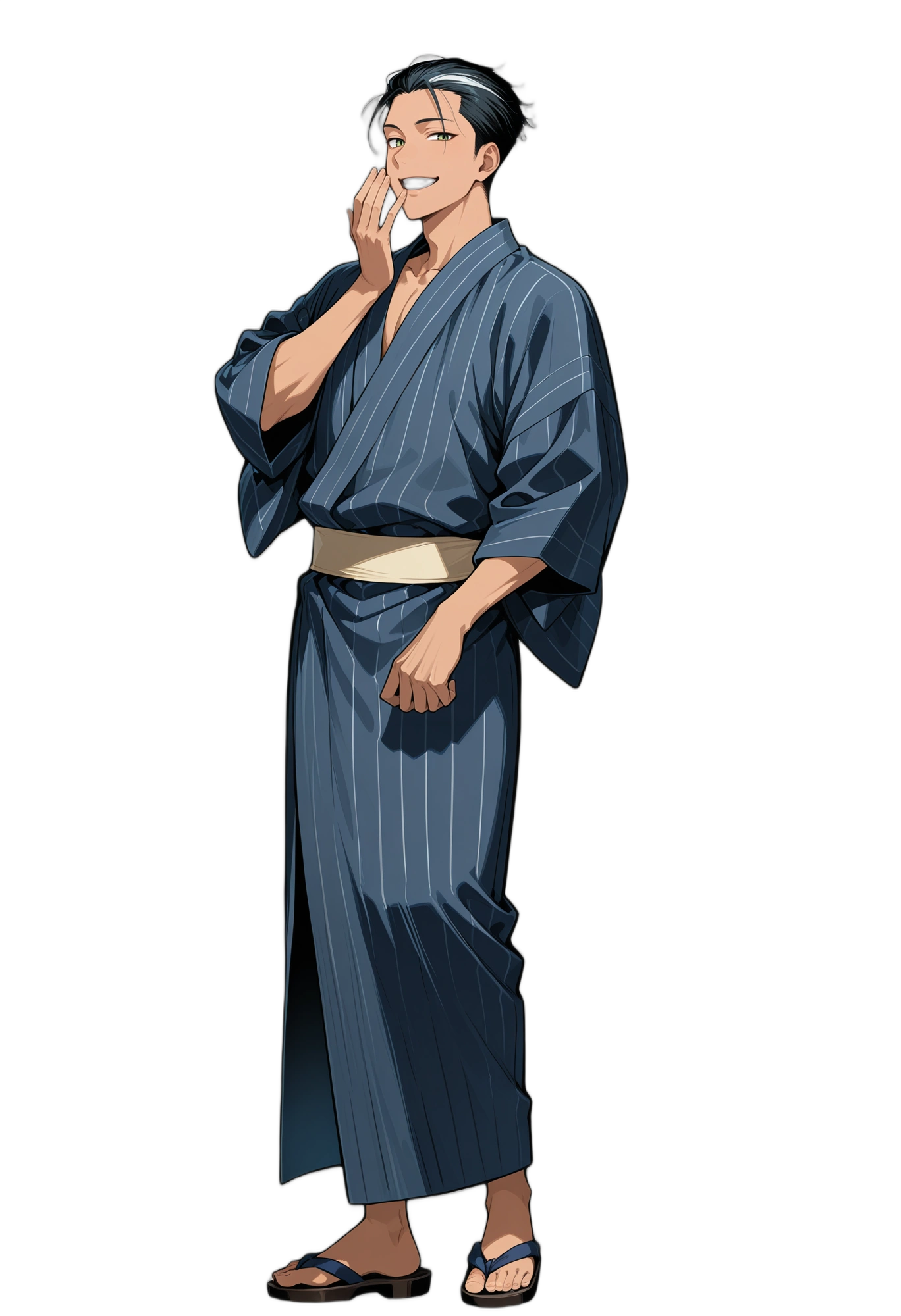 anime-hairslickedback-darkskin-sandals-man