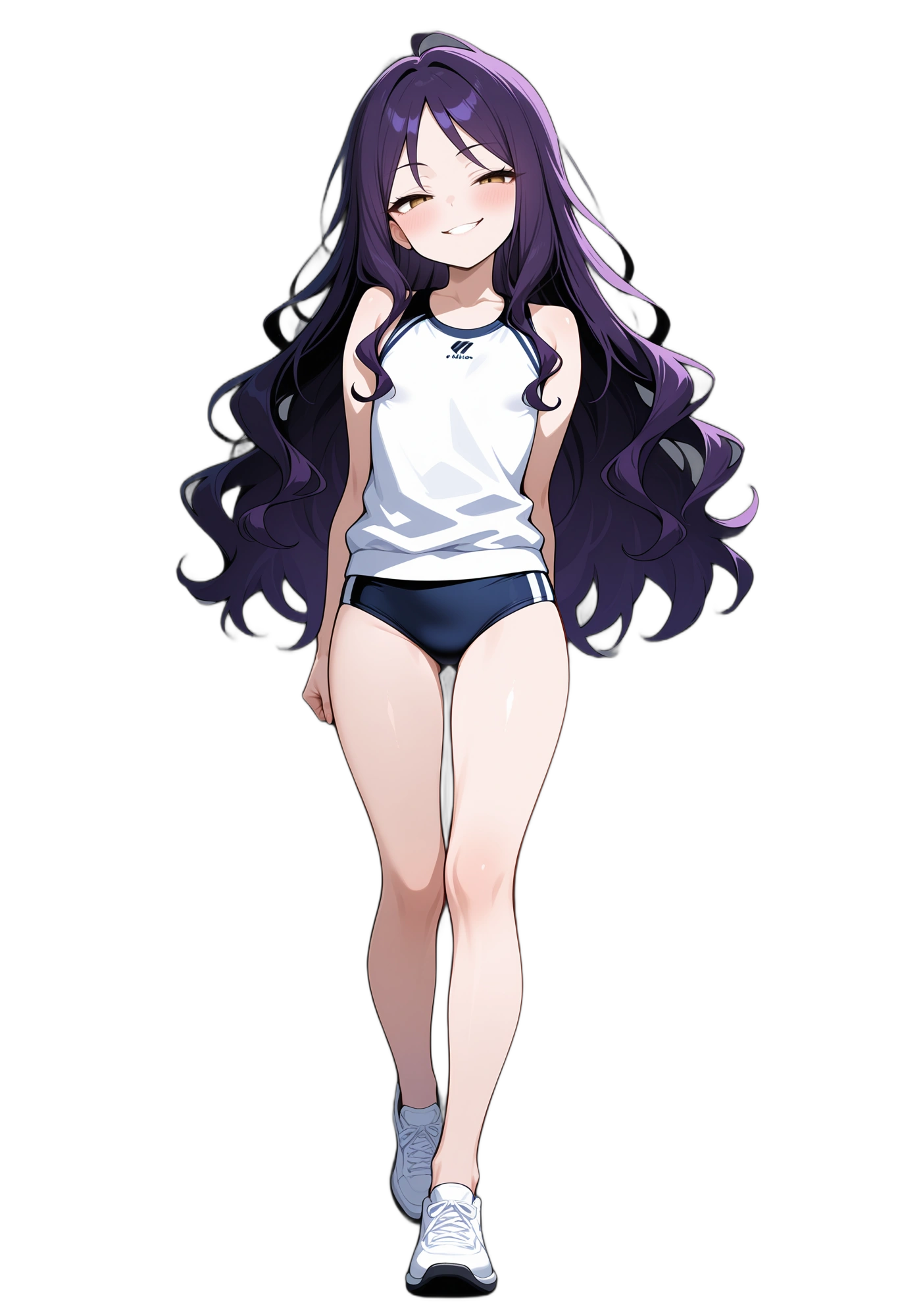 anime-half-closedeyes-shirt-ahoge-woman