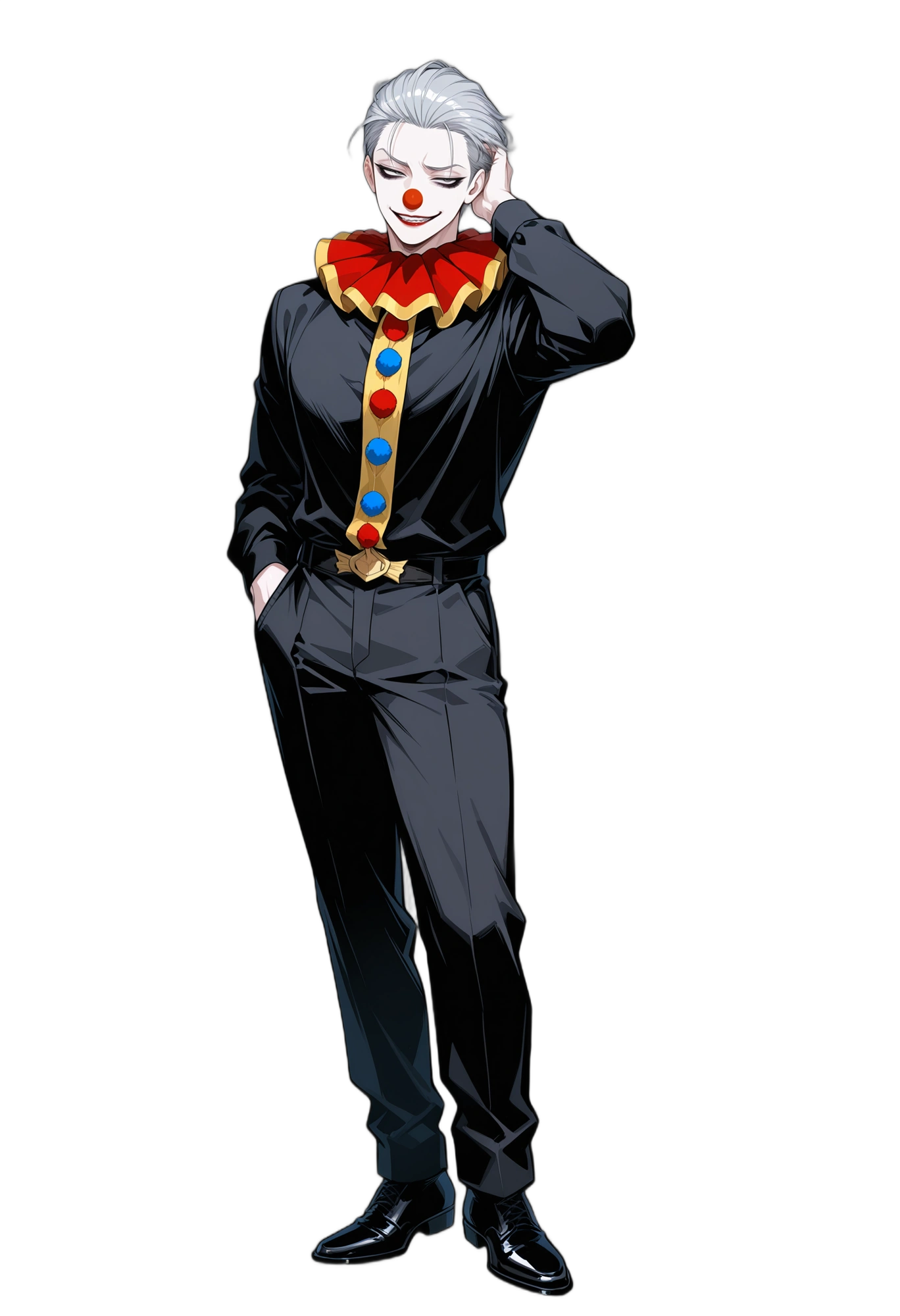 anime-handinpocket-shorthair-closedeyes-man