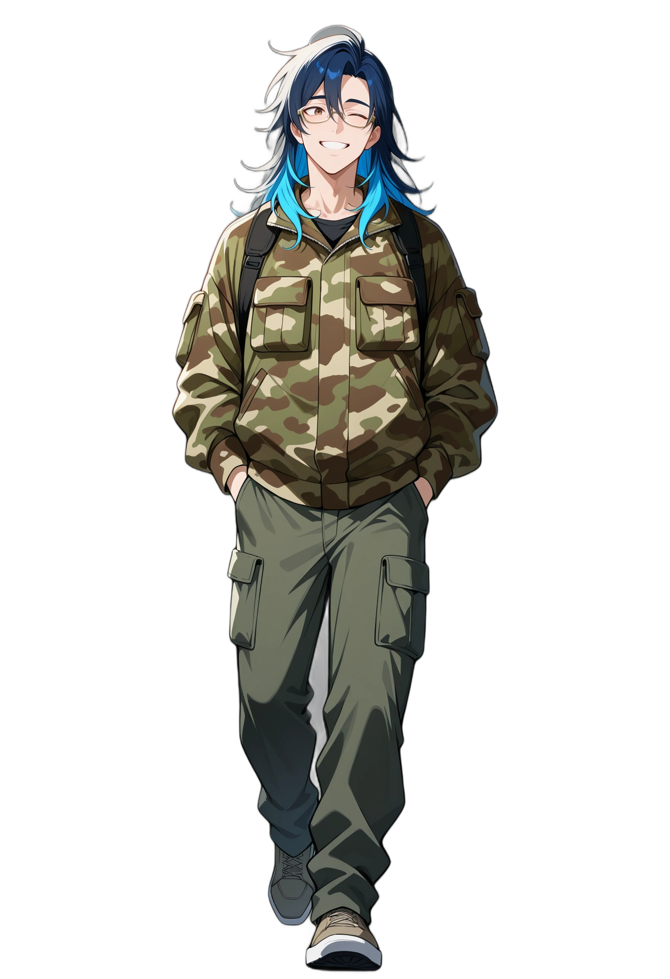 anime-handsinpockets-two-tonehair-shirt-man