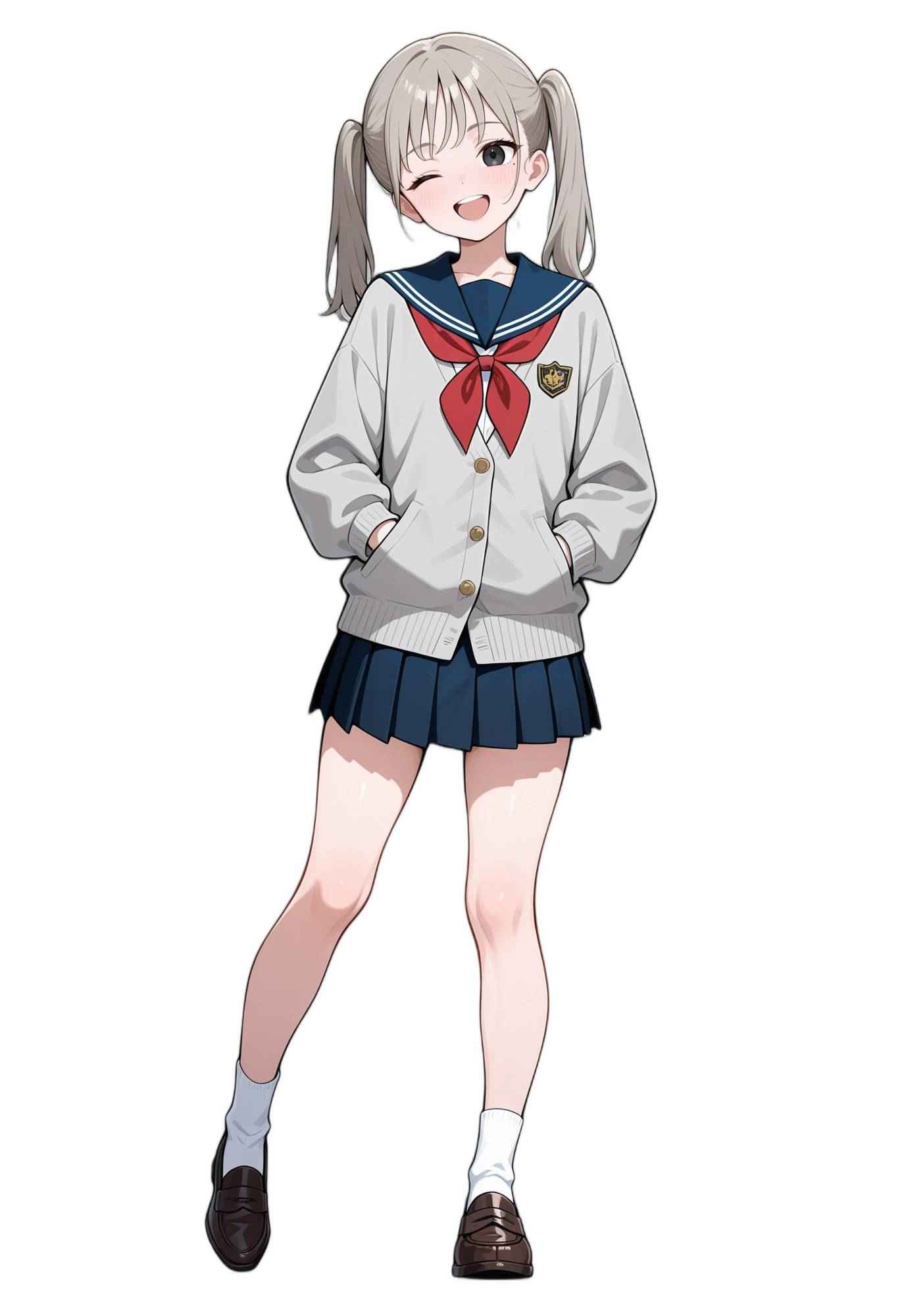 anime-loafers-socks-schooluniform-woman