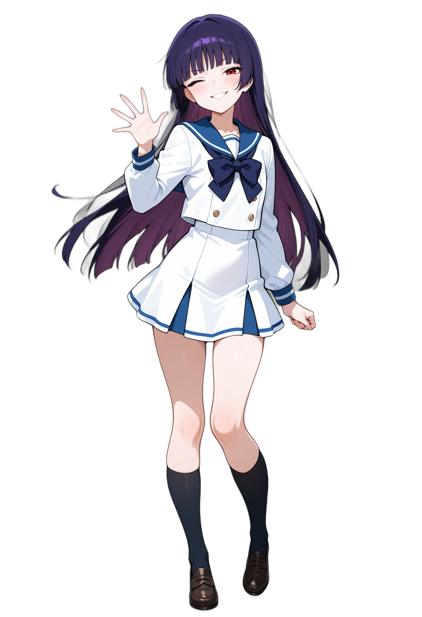 anime-loafers-purplehair-blackhair-woman