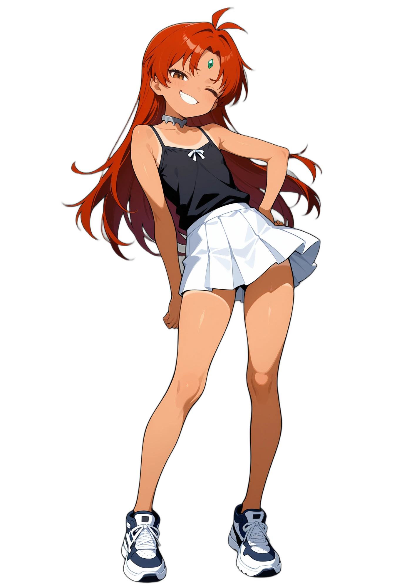anime-longhair-smile-sneakers-woman