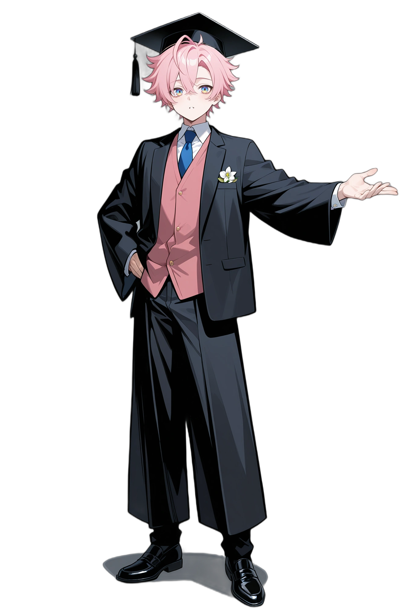 anime-longsleeves-vest-pinkhair-man