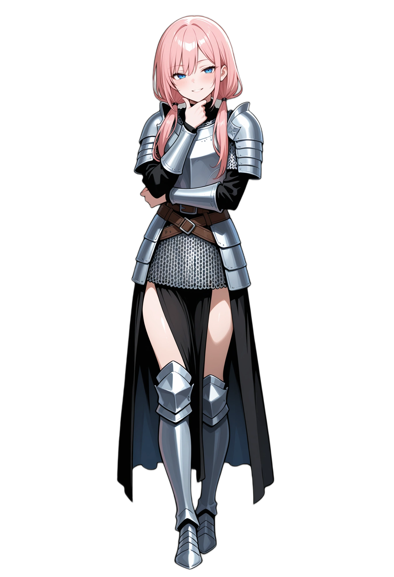 anime-lowtwintails-shoulderarmor-blueeyes-woman