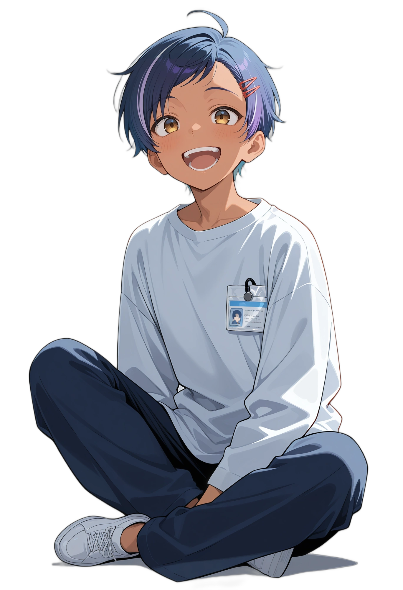 anime-multicoloredhair-hairornament-longsleeves-man