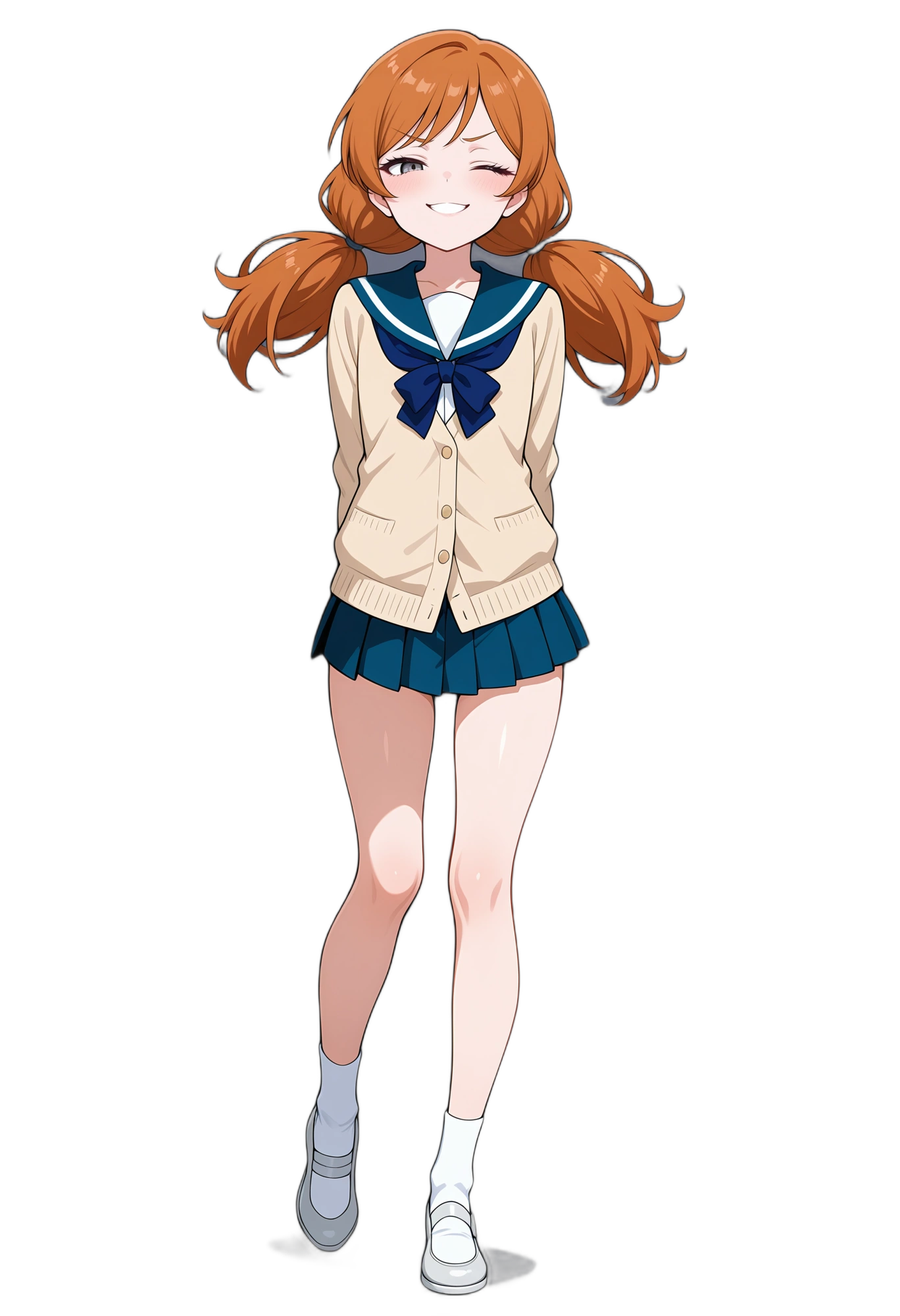 anime-oneeyeclosed-schooluniform-lowtwintails-woman