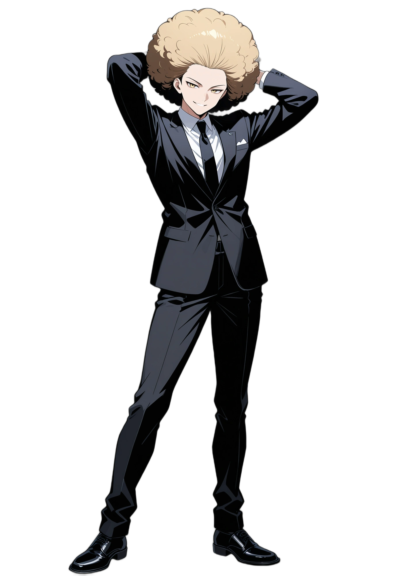 anime-pants-blondehair-collaredshirt-man