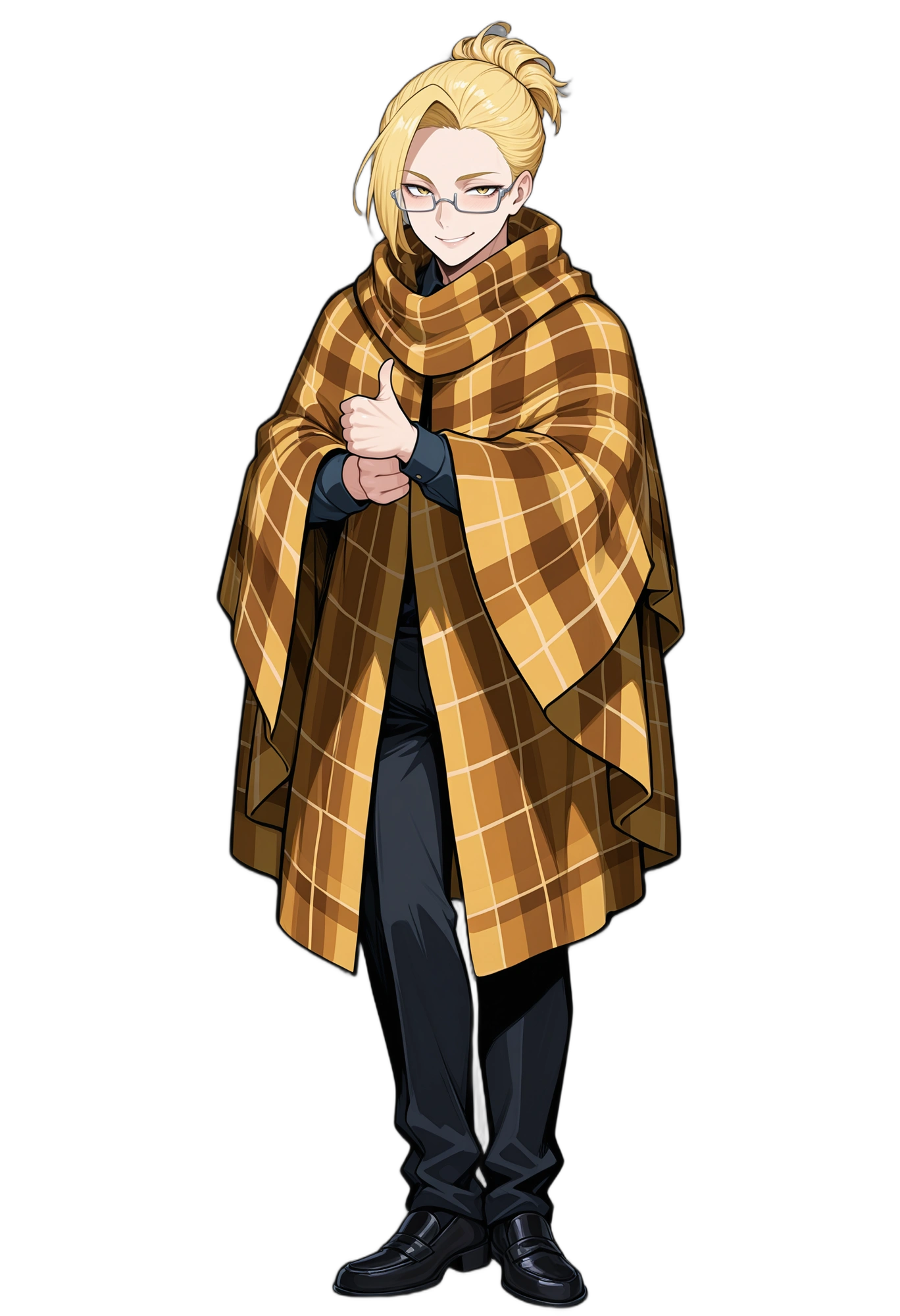 anime-pants-thumbsup-ponytail-man