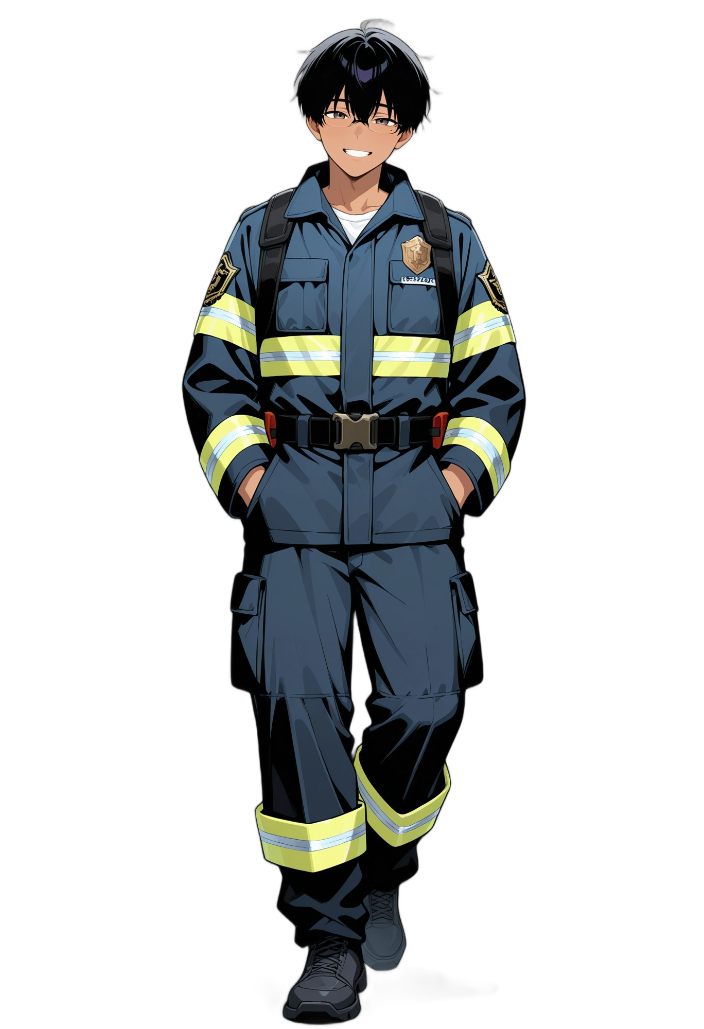 anime-pants-whiteshirt-police-man