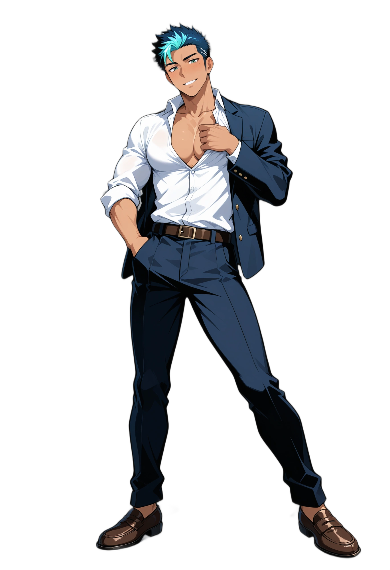 anime-pants-collaredshirt-smile-man