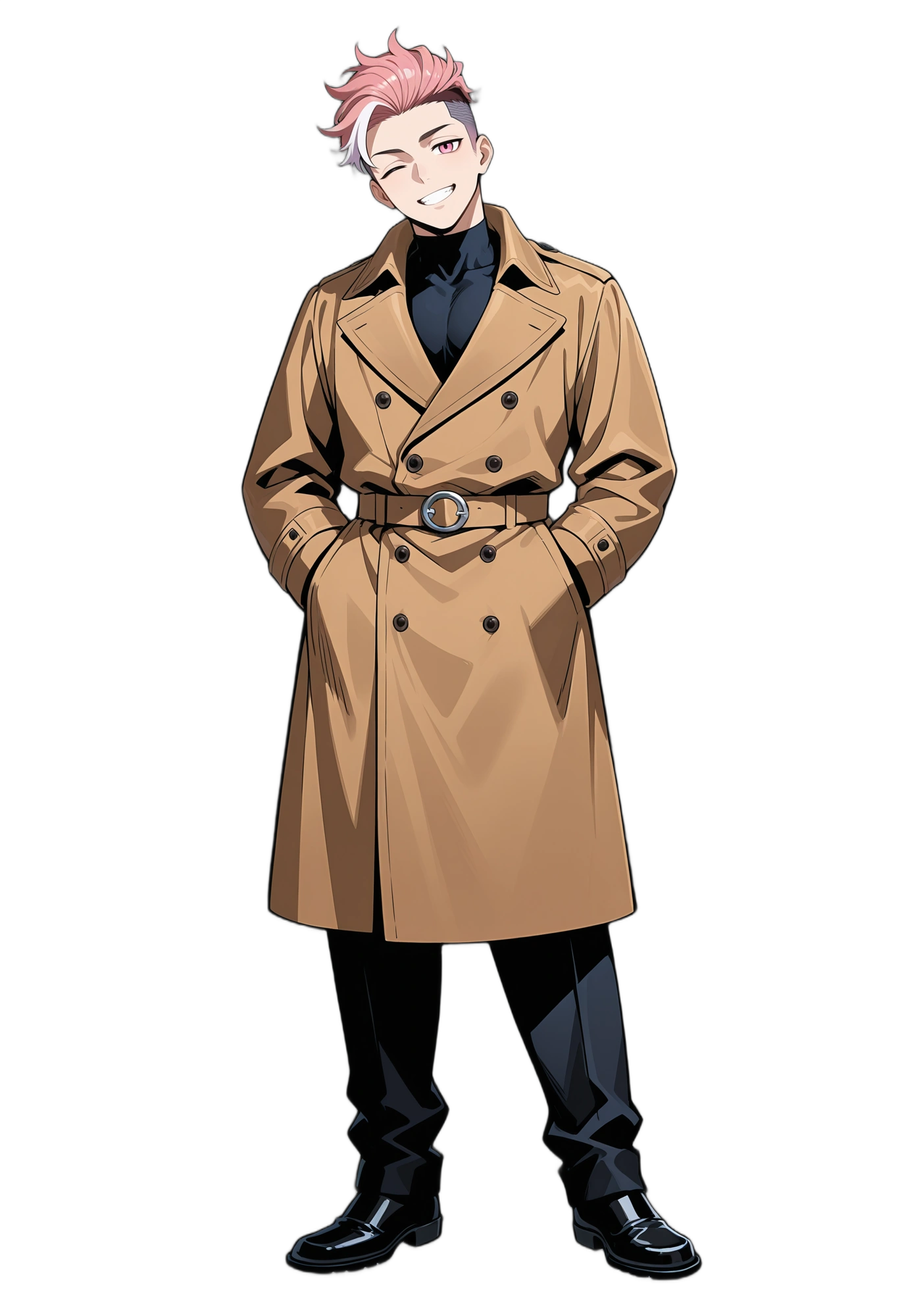 anime-pinkeyes-pinkhair-two-tonehair-man