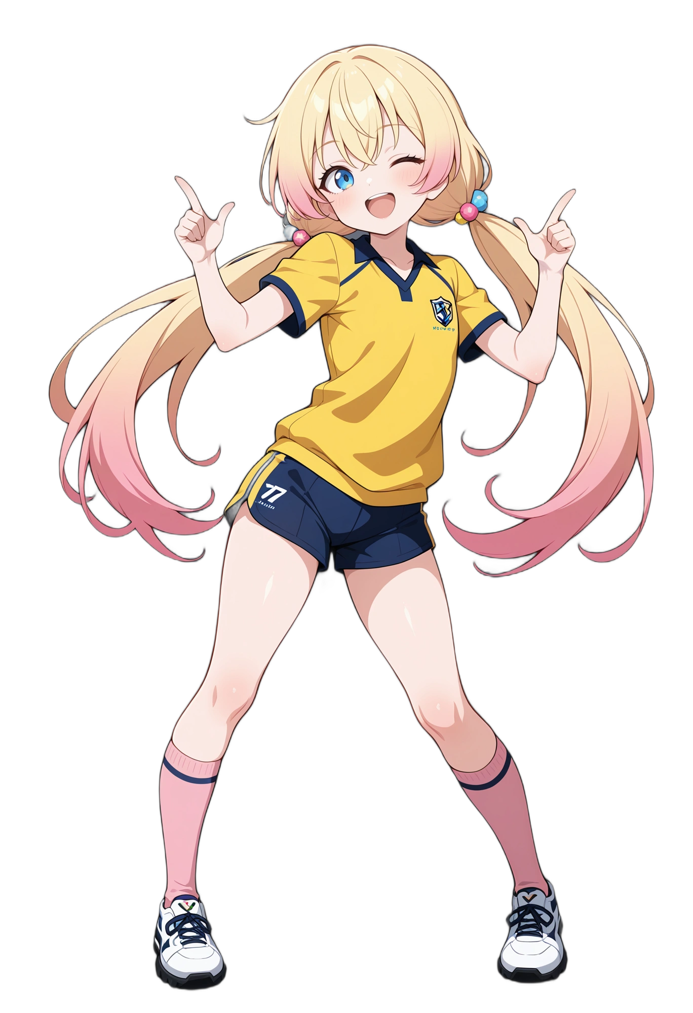 anime-pinkhair-whitefootwear-twintails-woman
