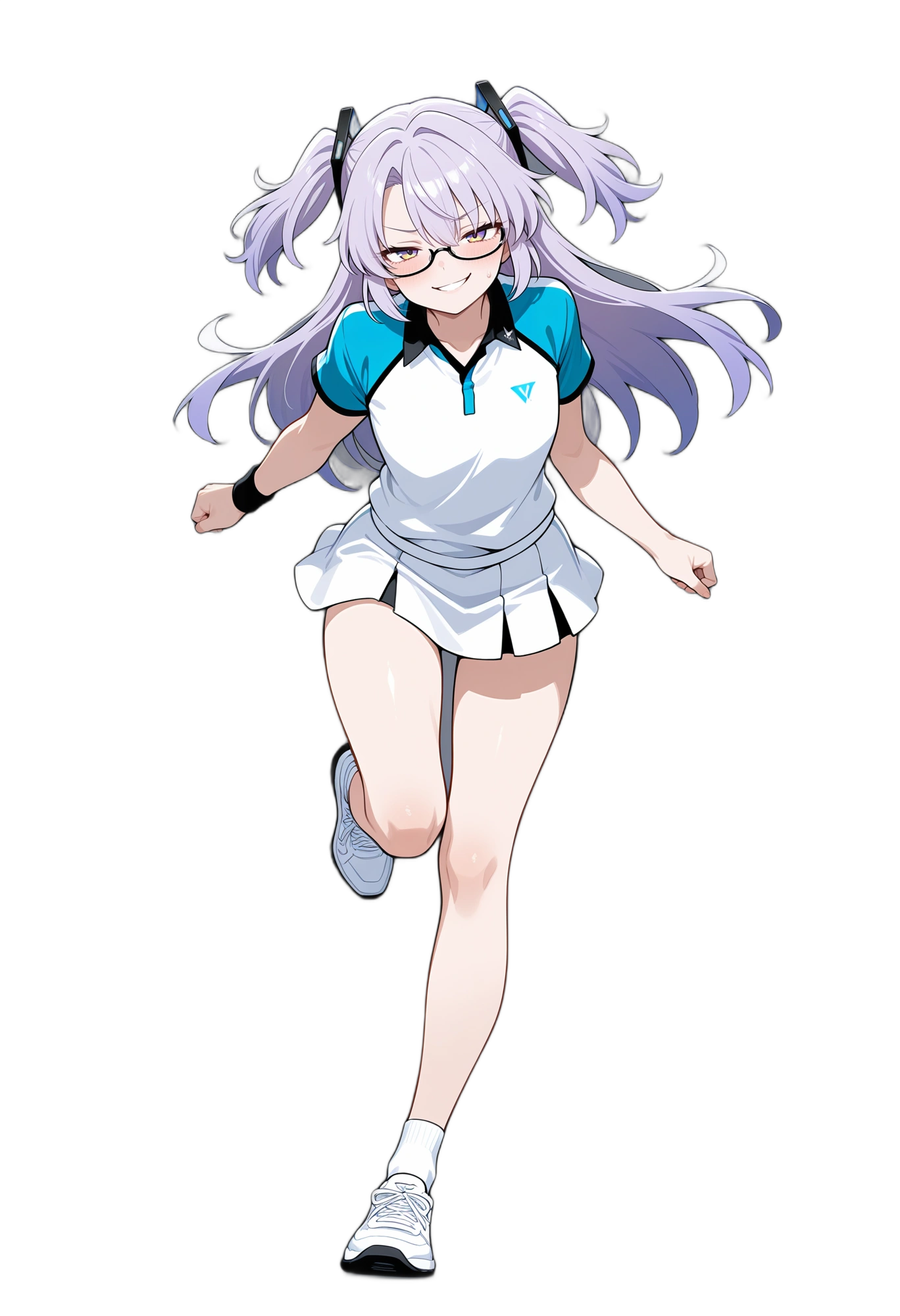 anime-purpleeyes-sportswear-wristband-woman