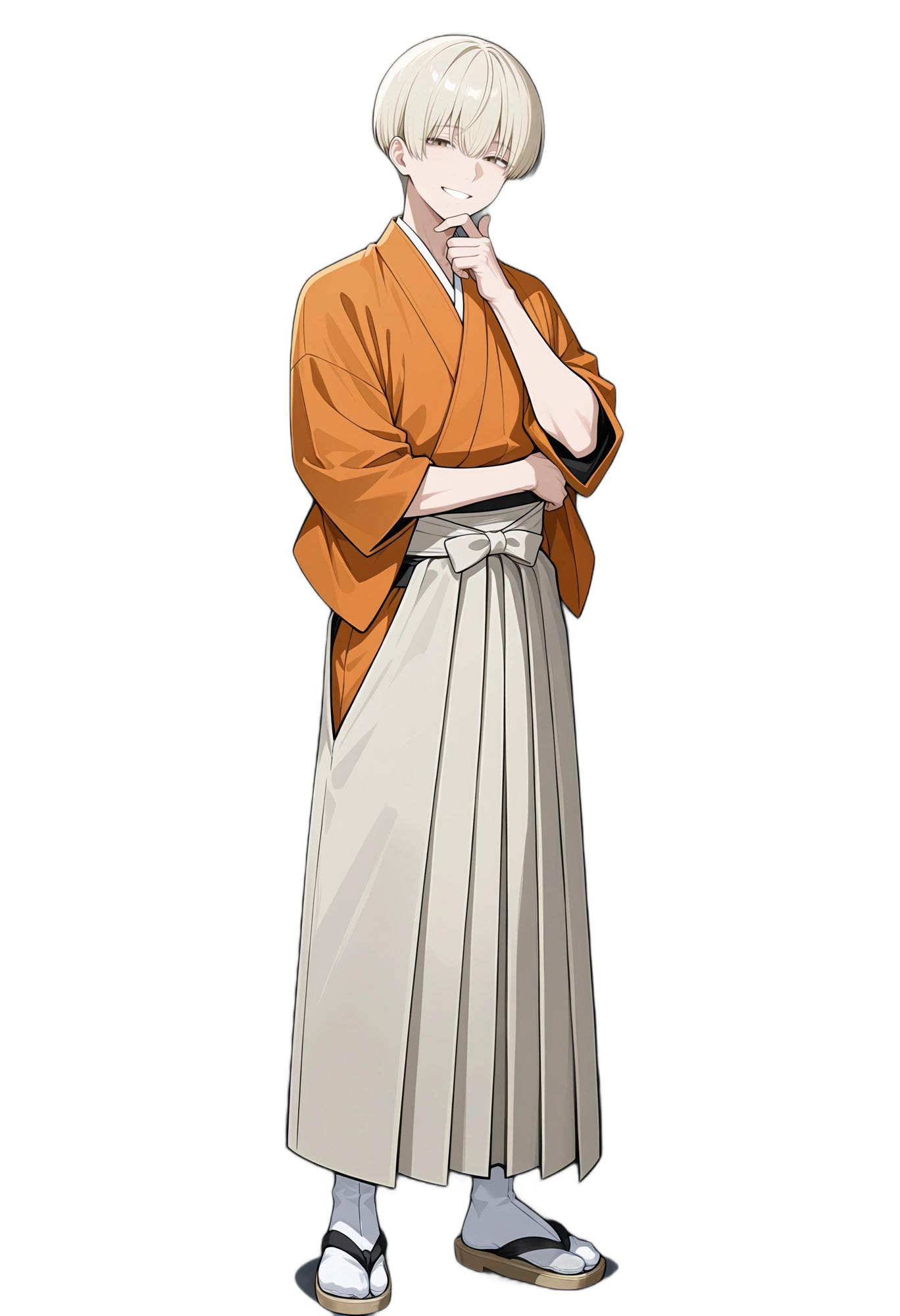 anime-sandals-skirt-shorthair-man