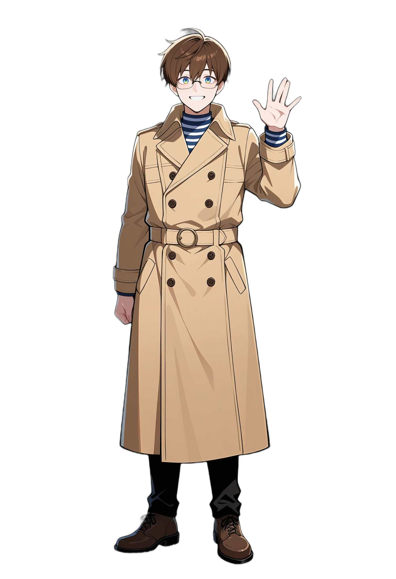 anime-shirt-trenchcoat-brownhair-man