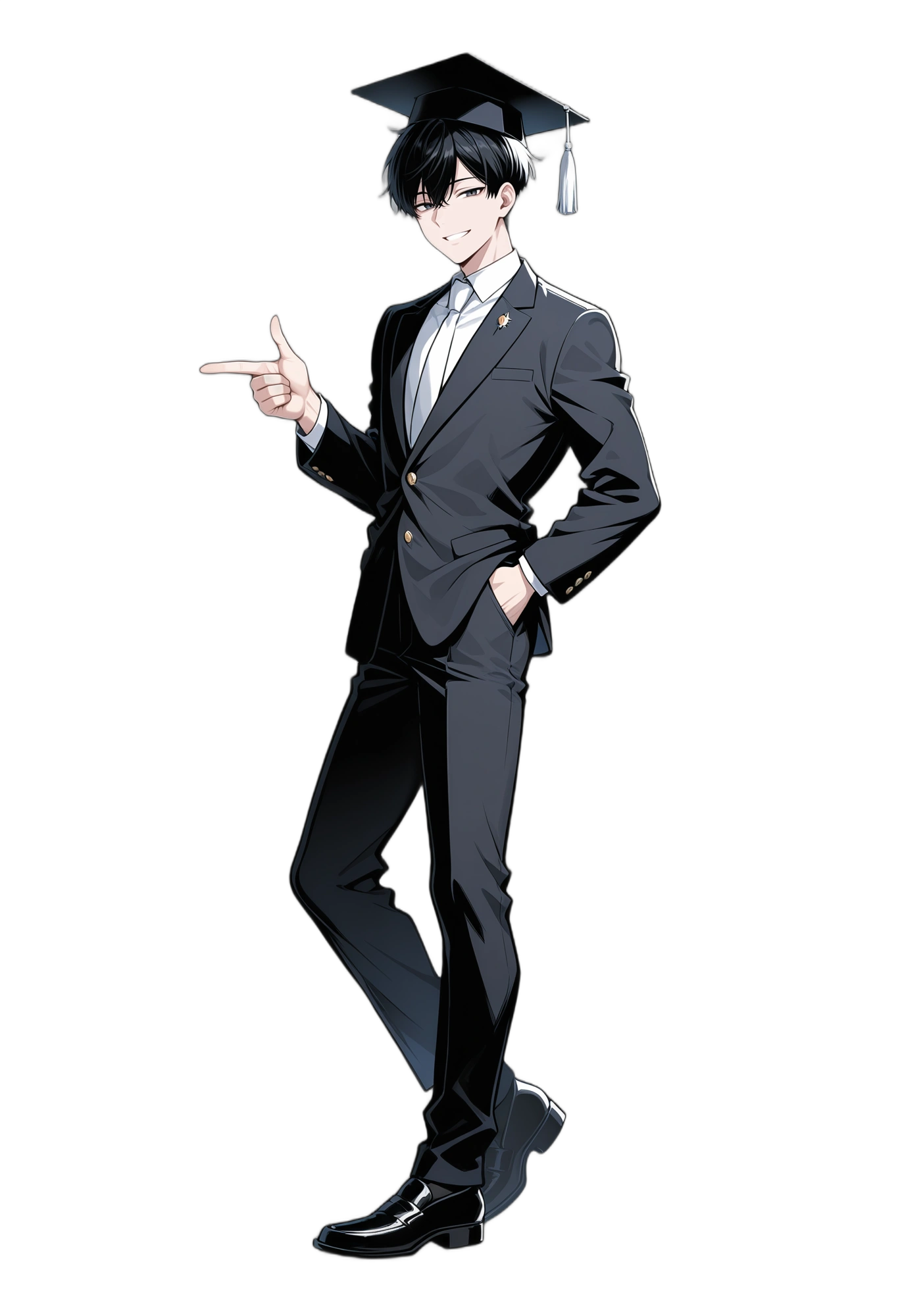 anime-shirt-blackpants-jacket-man