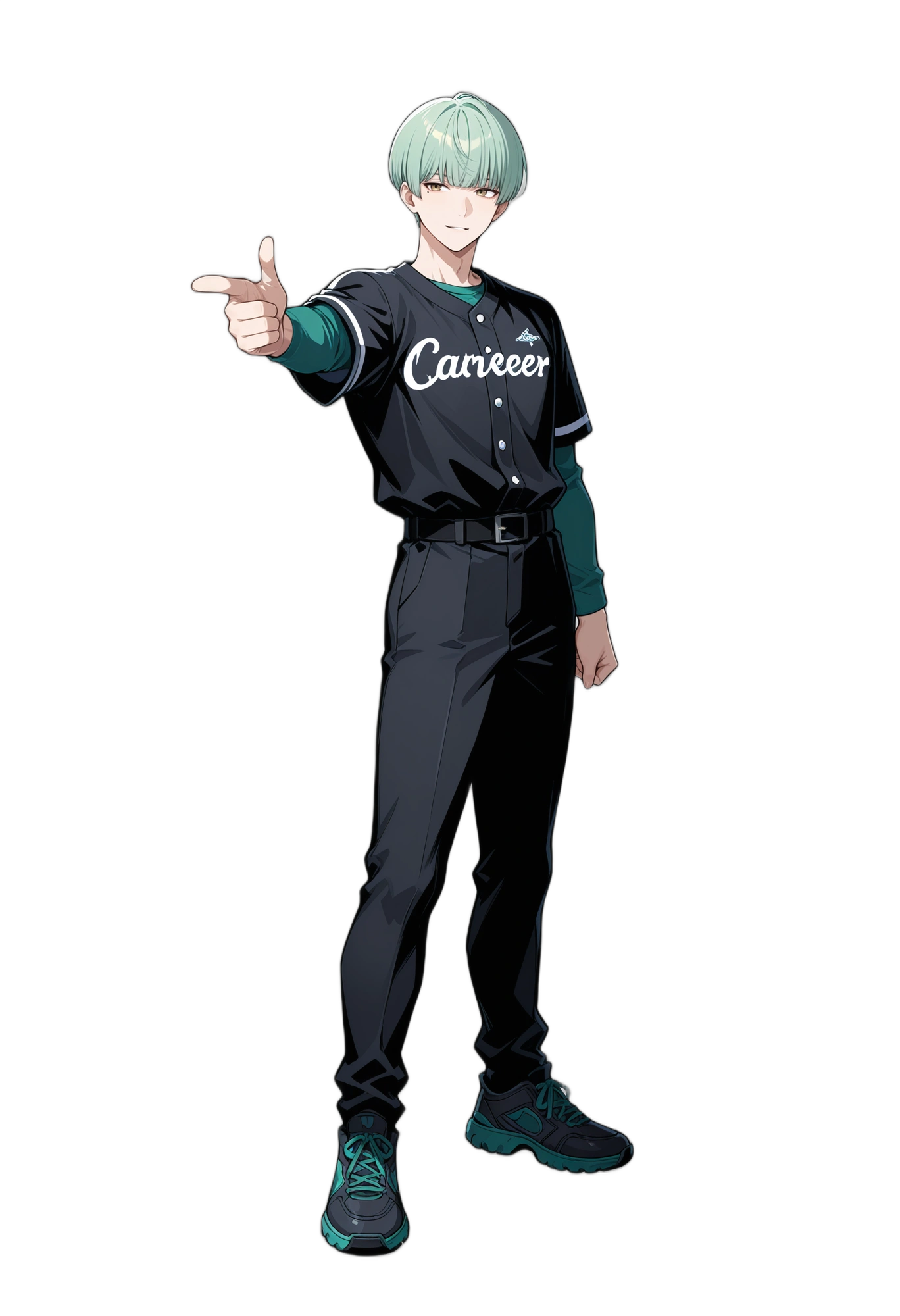 anime-shirt-sportswear-belt-man
