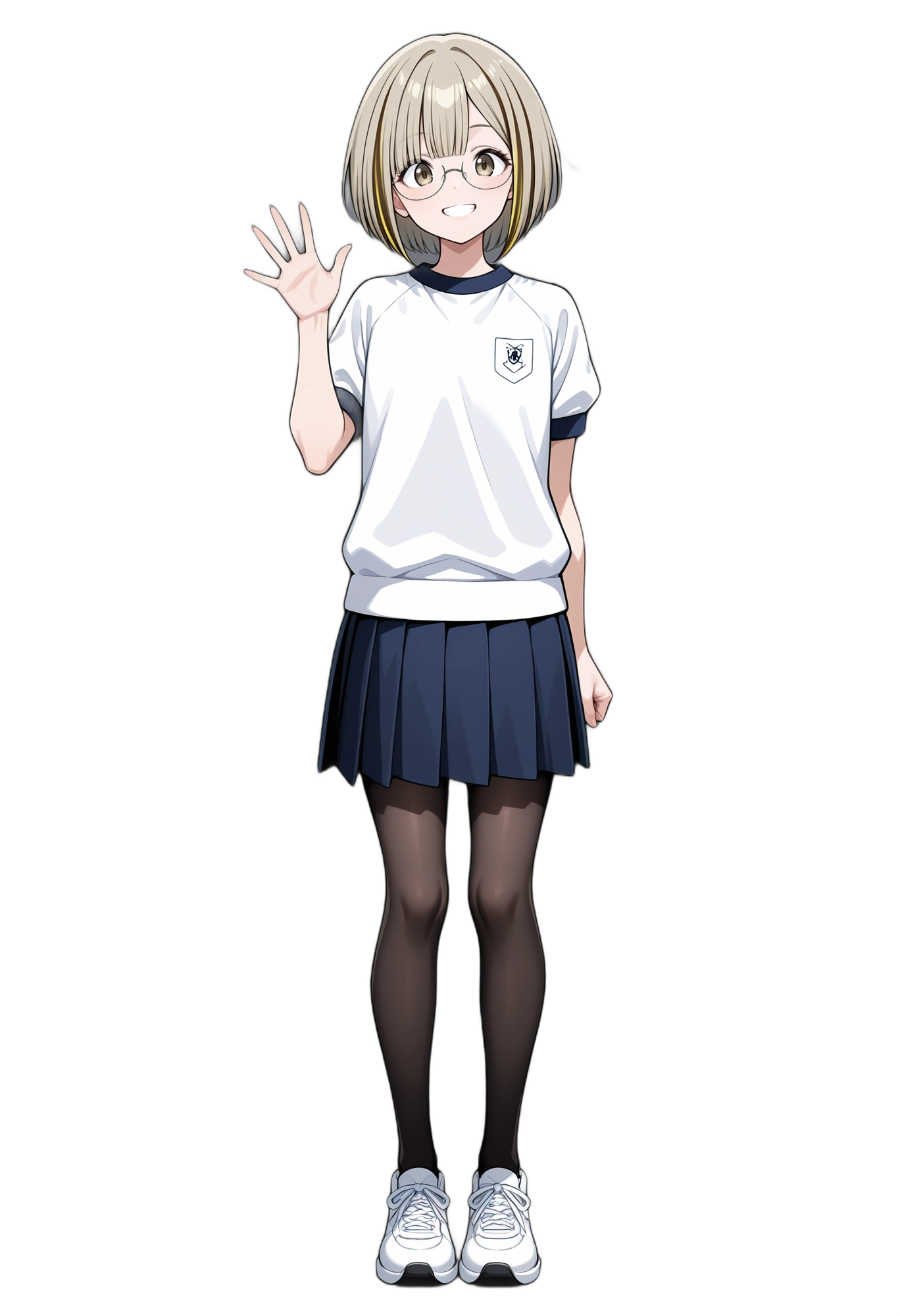 anime-shirt-roundeyewear-sneakers-woman