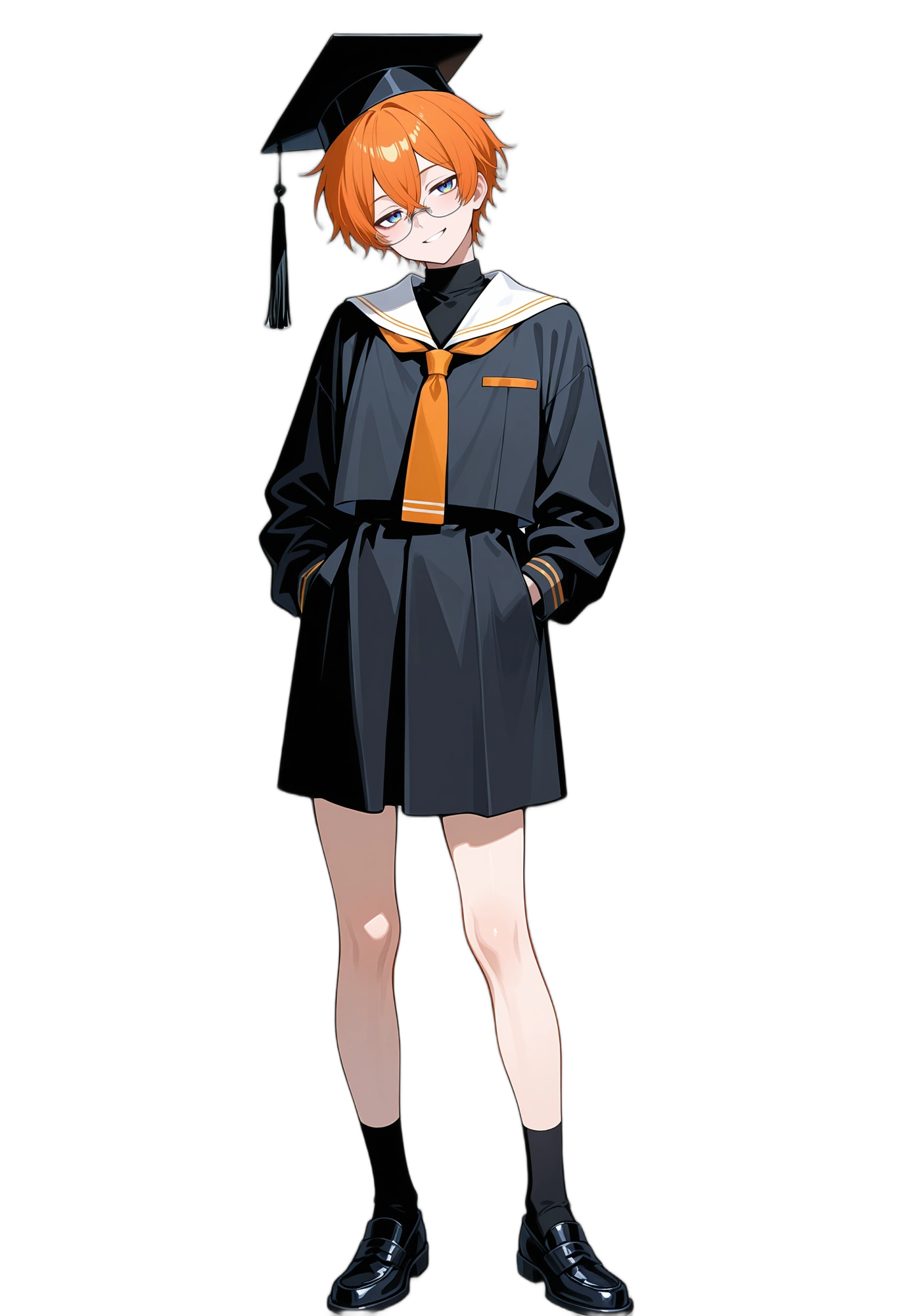 anime-shirt-skirt-blueeyes-woman