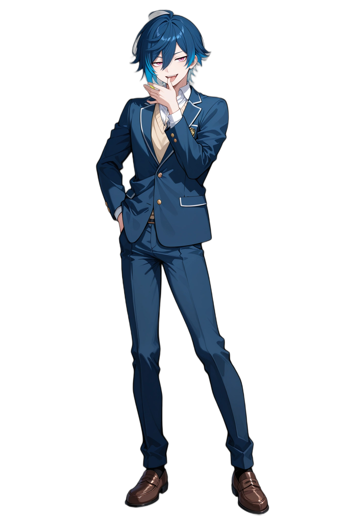 anime-shorthair-bluehair-pinkeyes-man