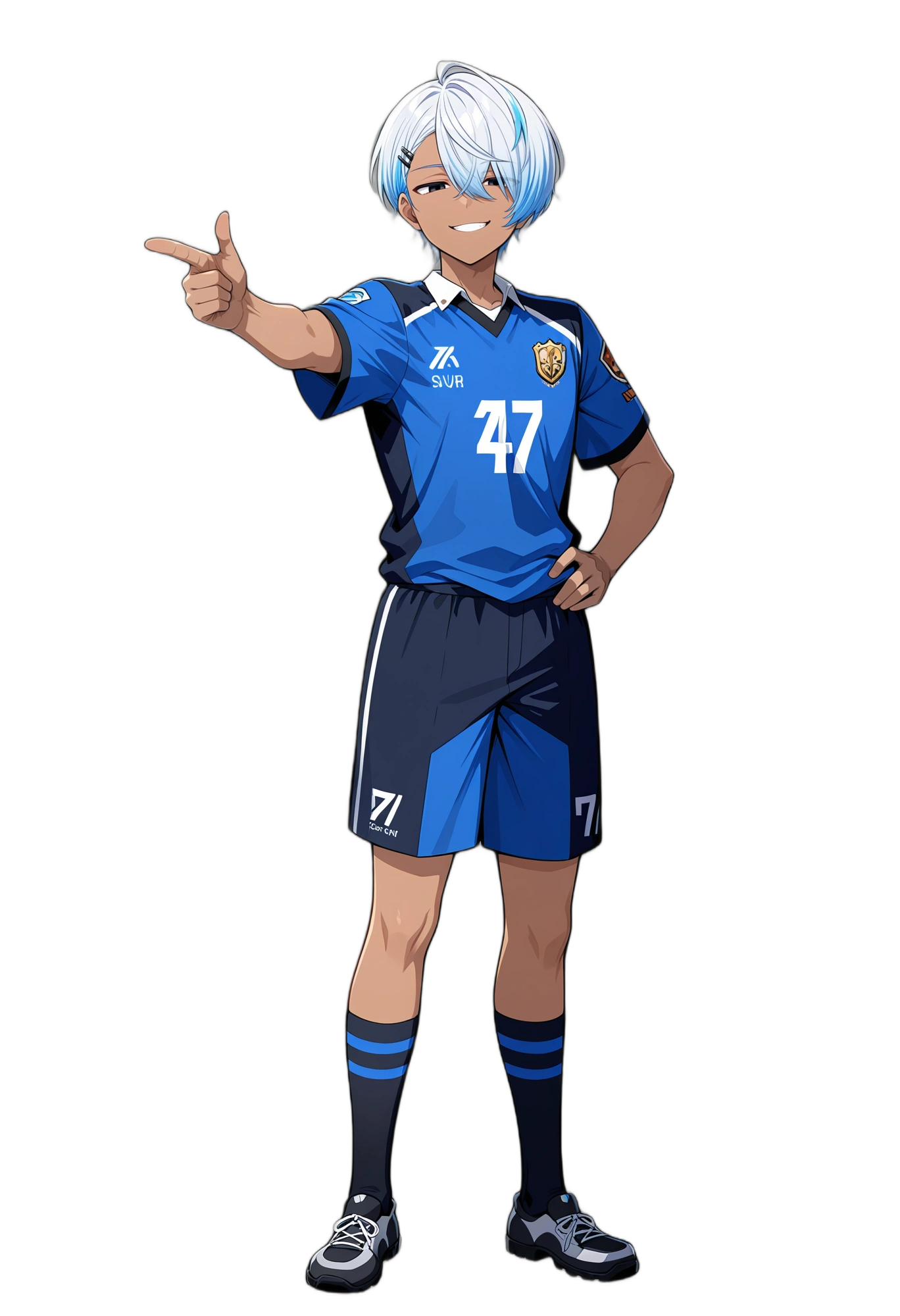 anime-shorthair-whitehair-dark-skinnedmale-man