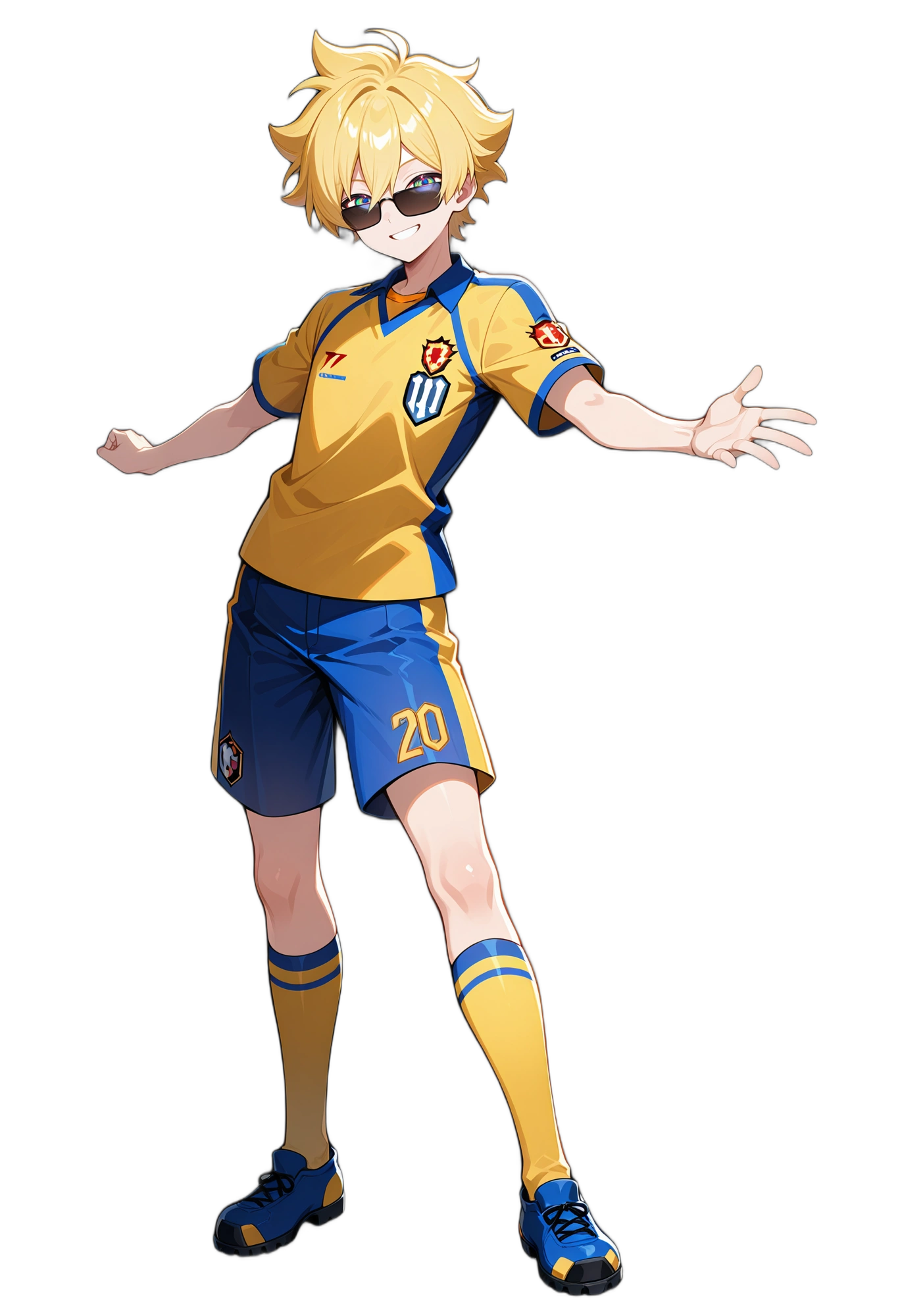 anime-shorts-sunglasses-sportswear-man