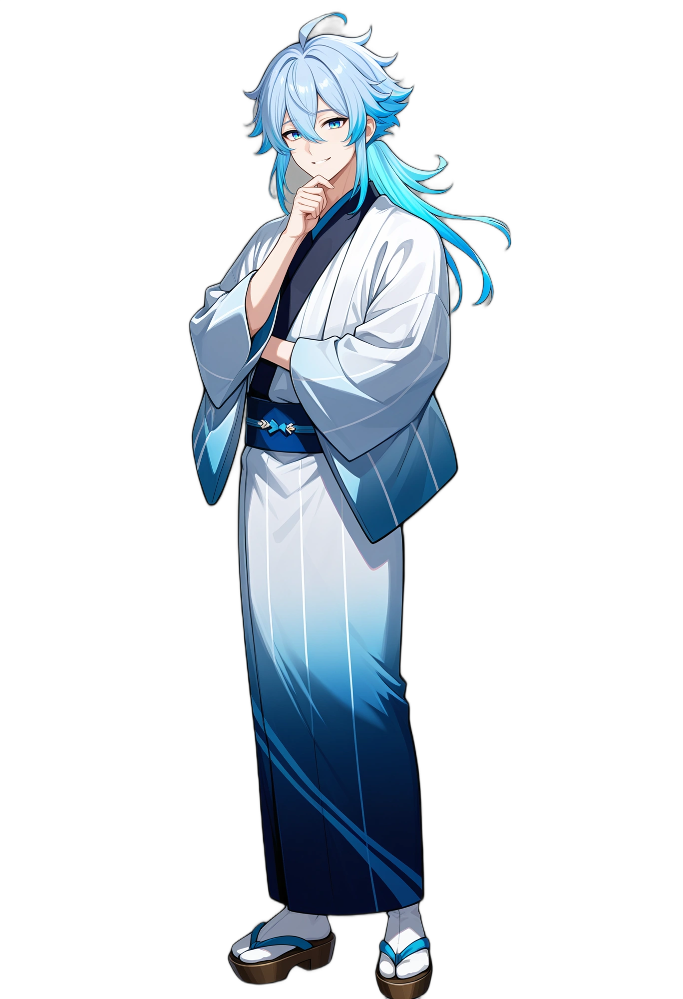 anime-smile-kimono-sandals-man