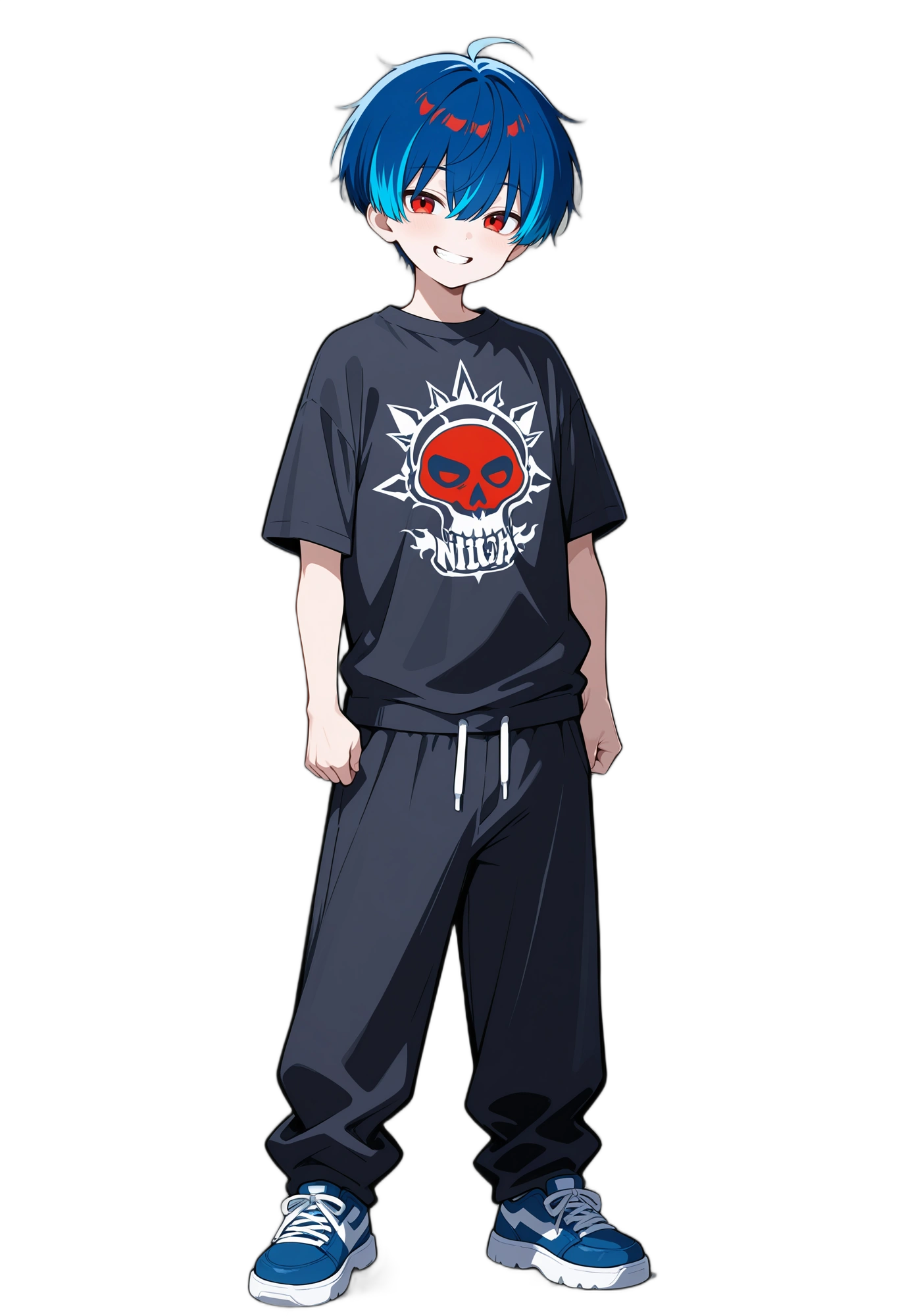 anime-smile-sweatpants-shorthair-man