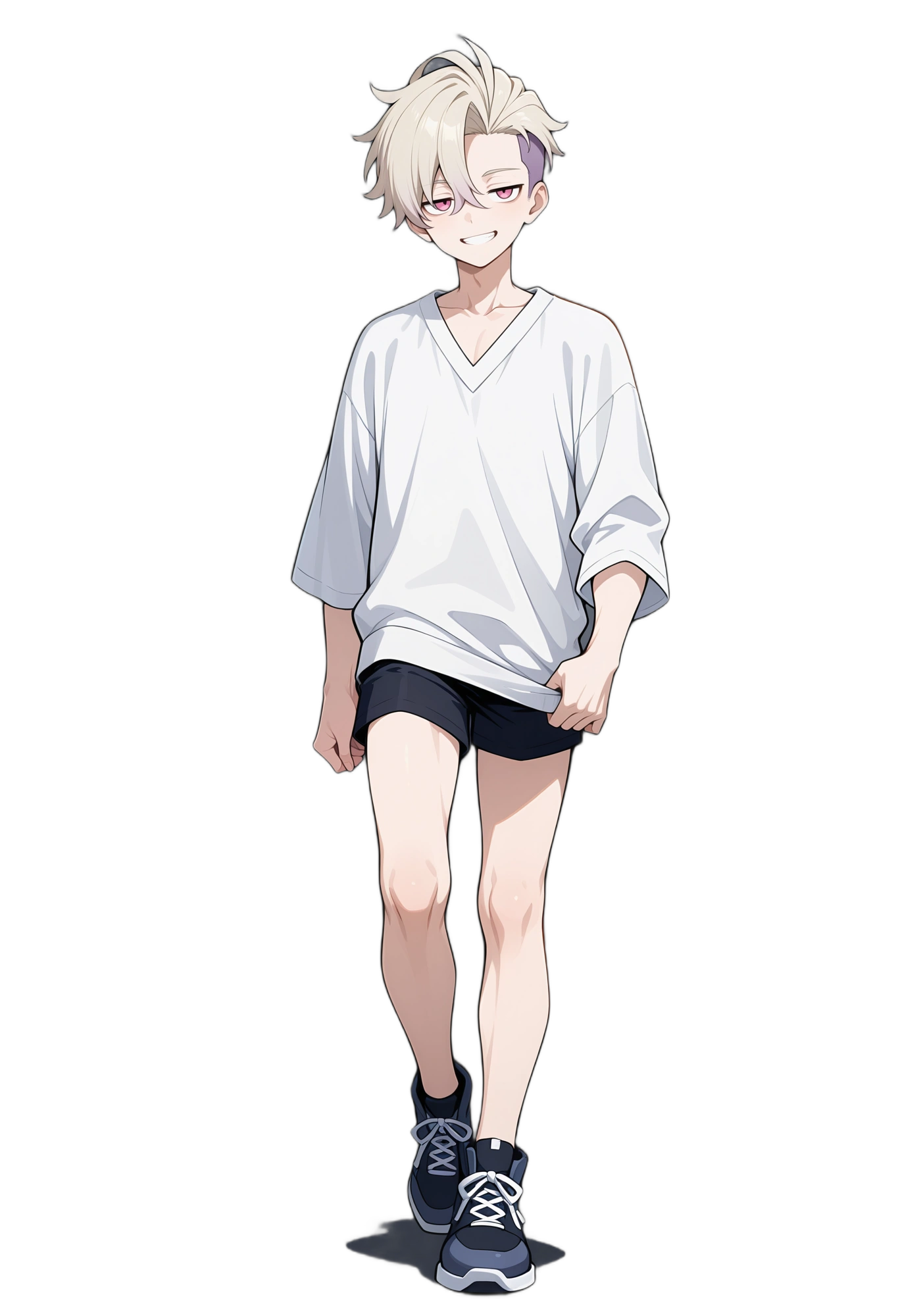 anime-sneakers-shorts-pinkeyes-man